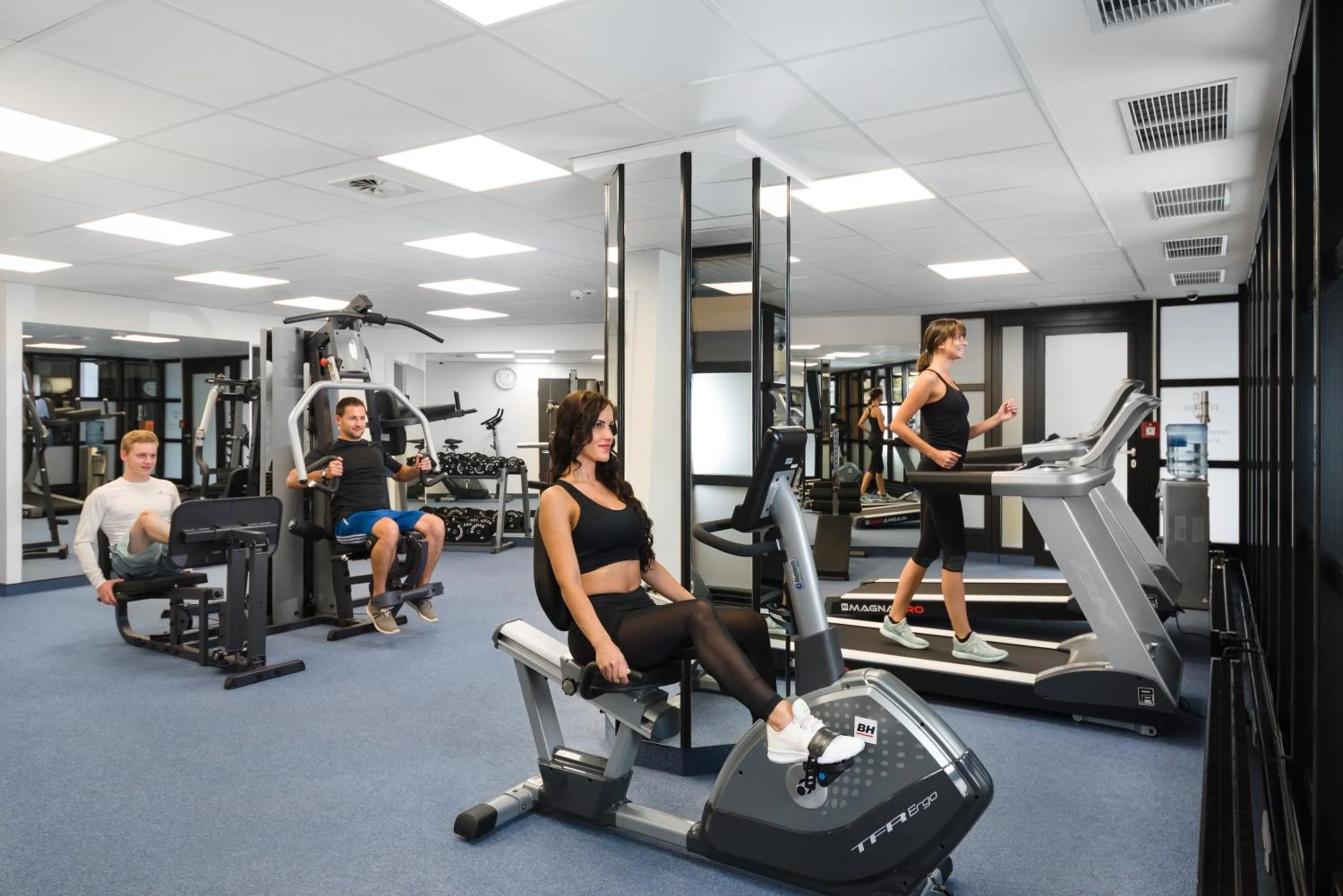 Fitness centre/facilities in Mercure Budapest City Center
