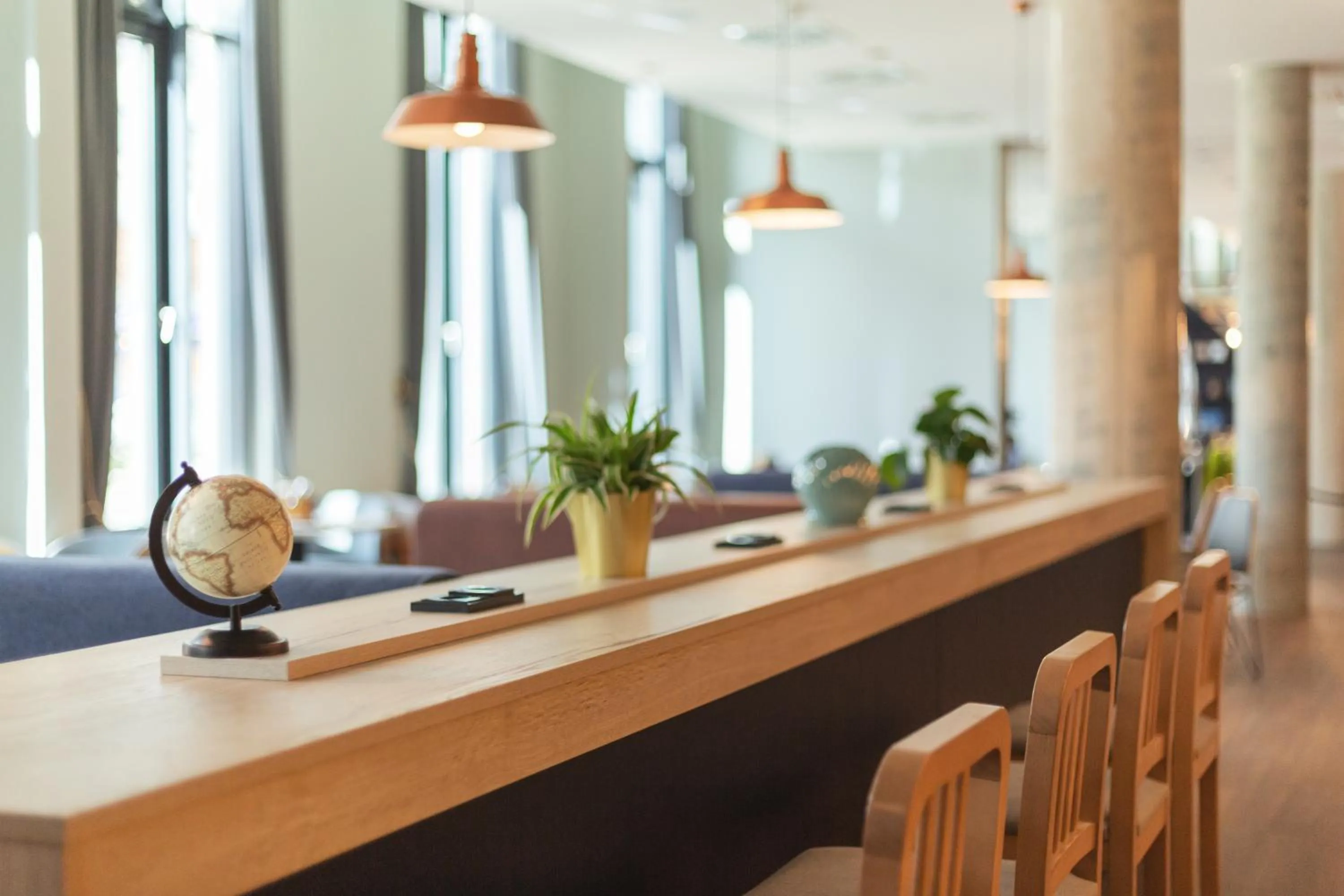 Lobby or reception in Holiday Inn - the niu, Yen Hamburg City by IHG