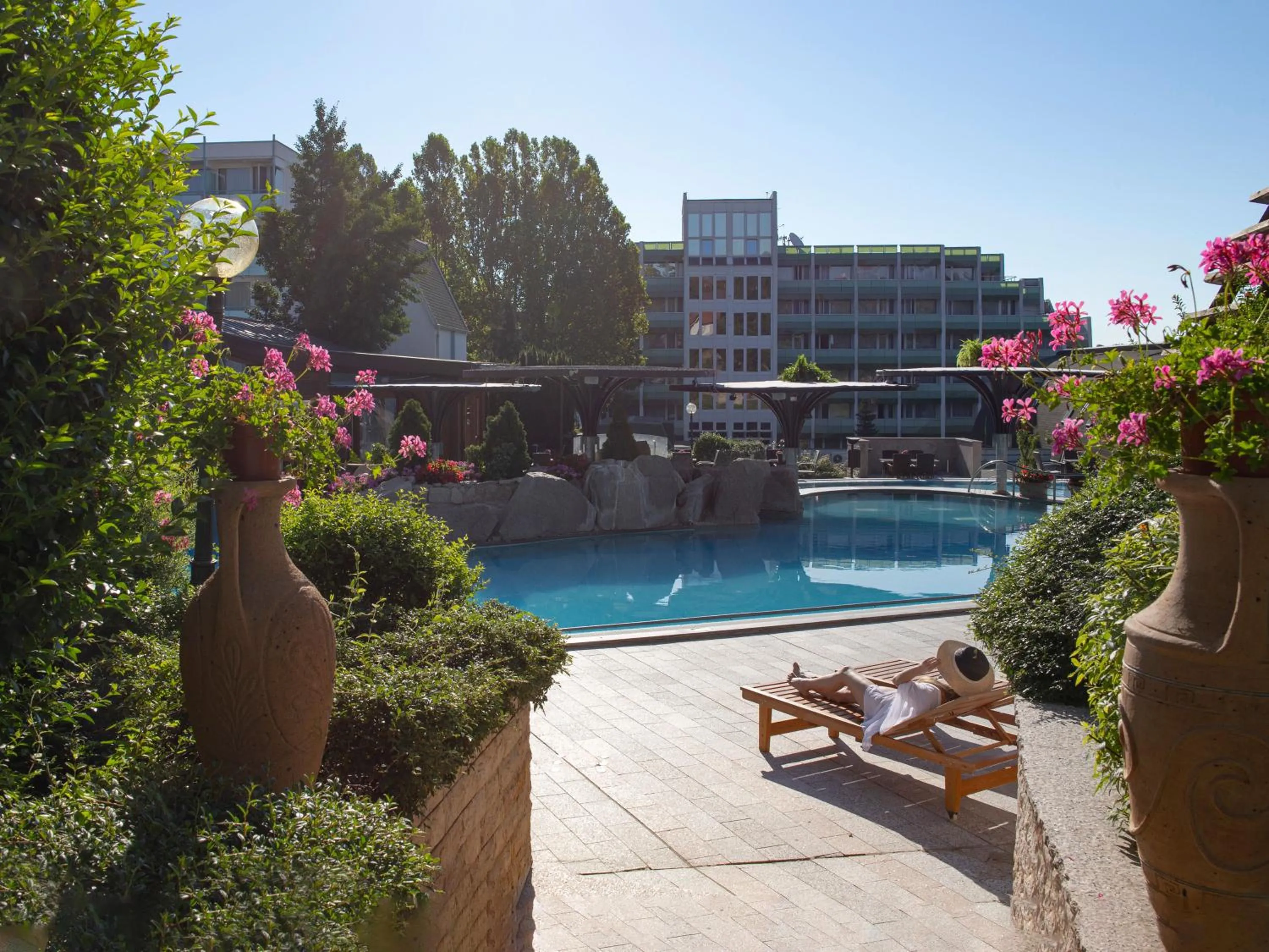Garden in Hotel Carbona Thermal Spa