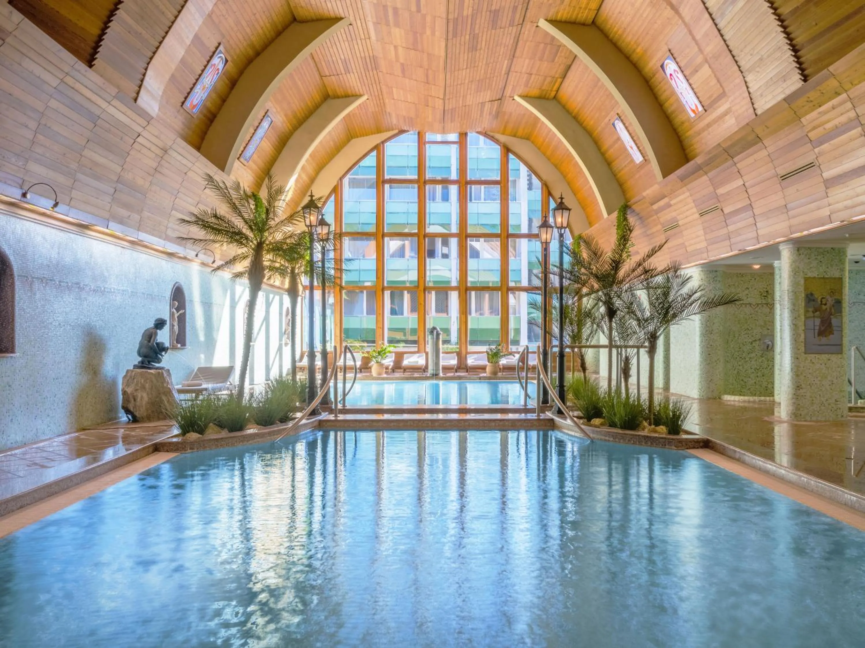 Swimming pool in Hotel Carbona Thermal Spa