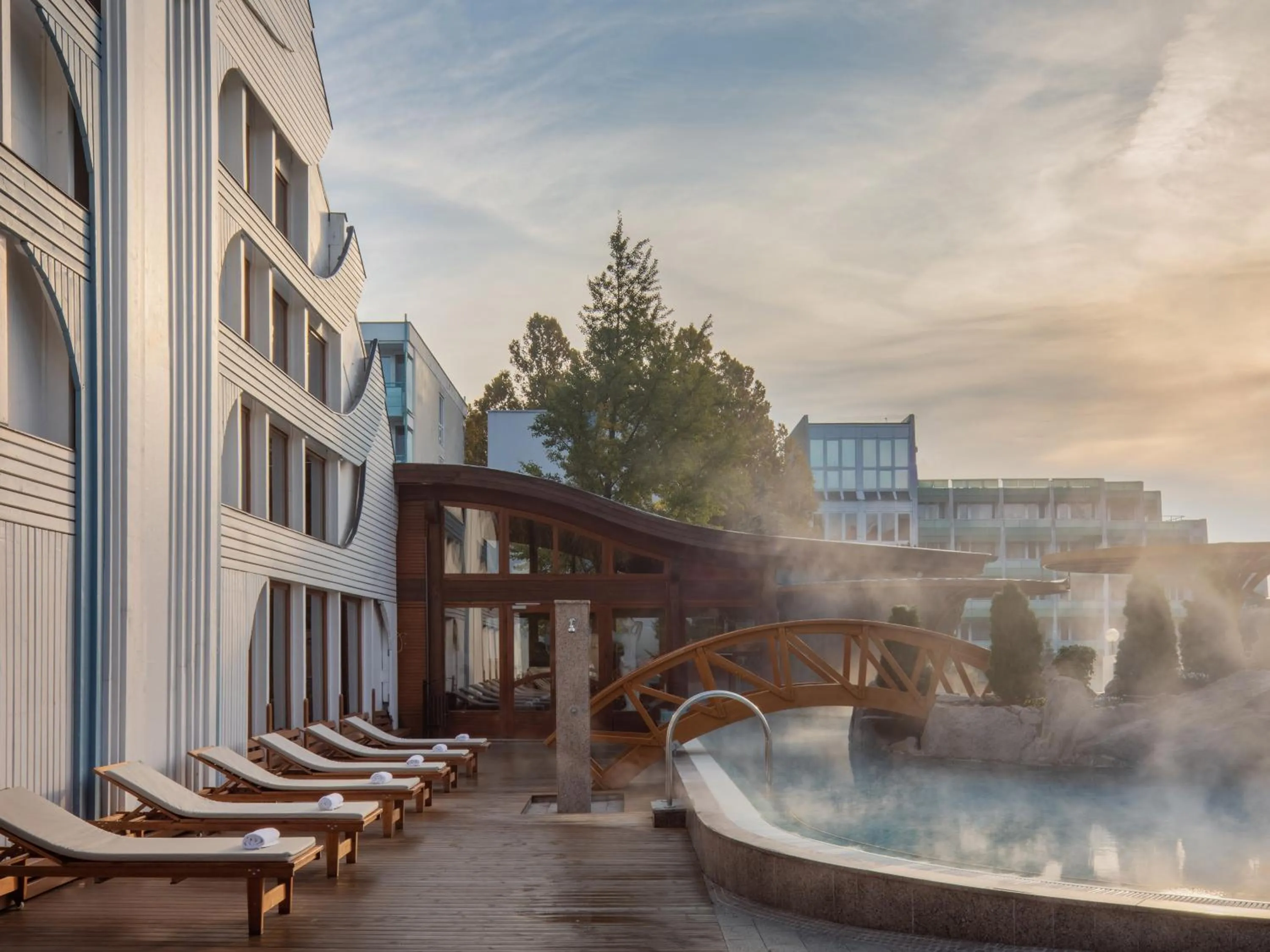 Swimming pool in Hotel Carbona Thermal Spa