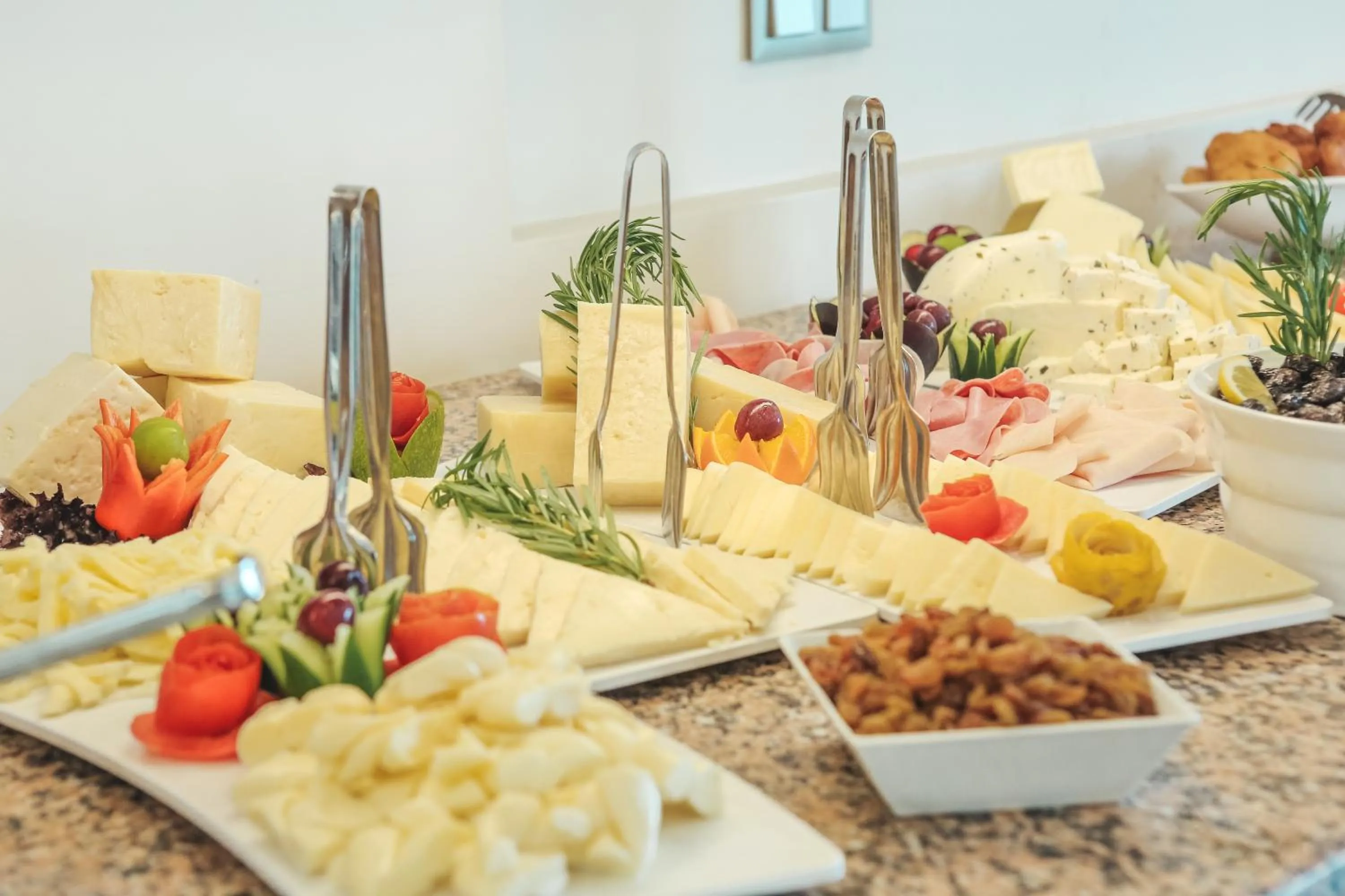 Buffet breakfast in Güllük Yalı Boutique Otel