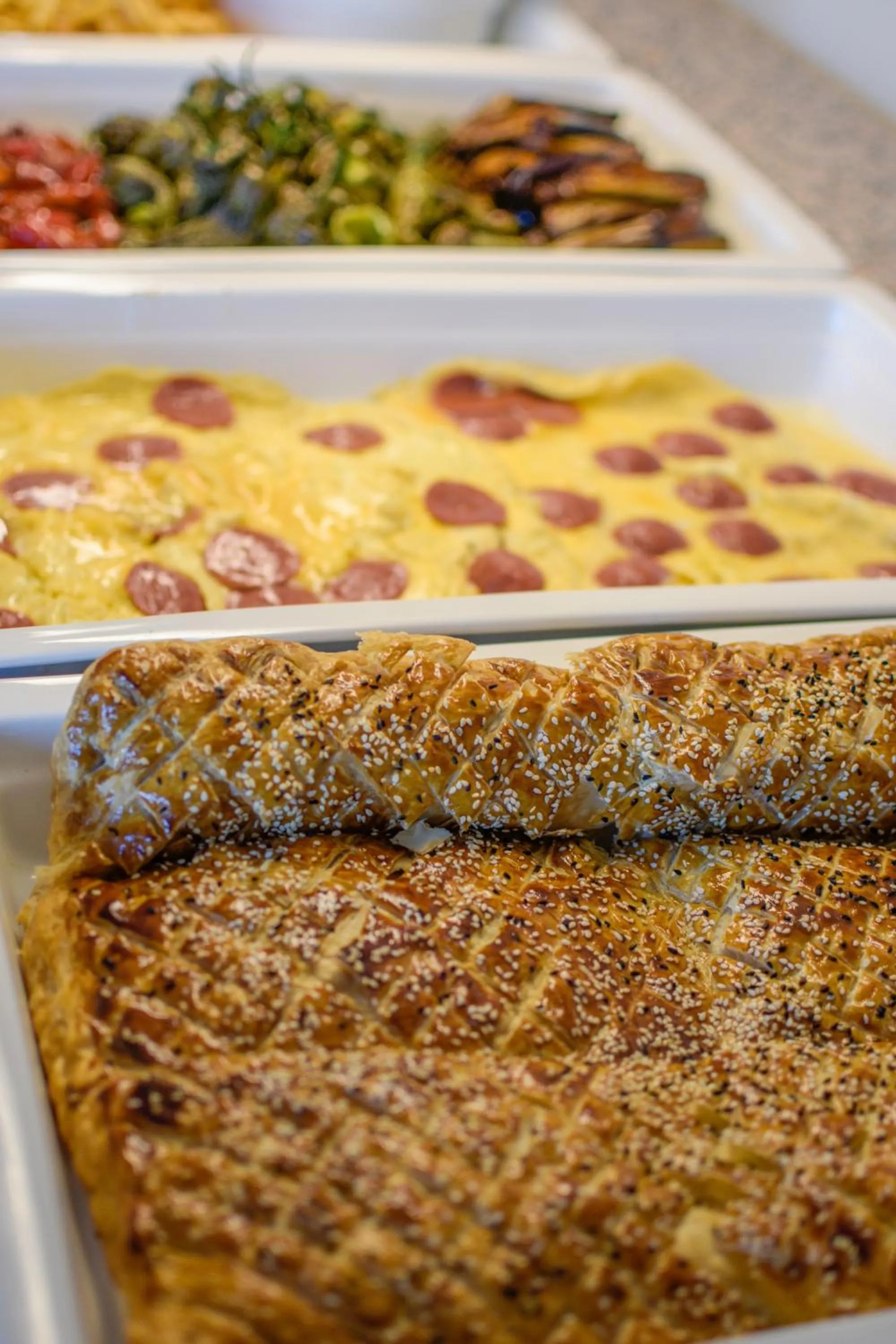 Buffet breakfast in Güllük Yalı Boutique Otel