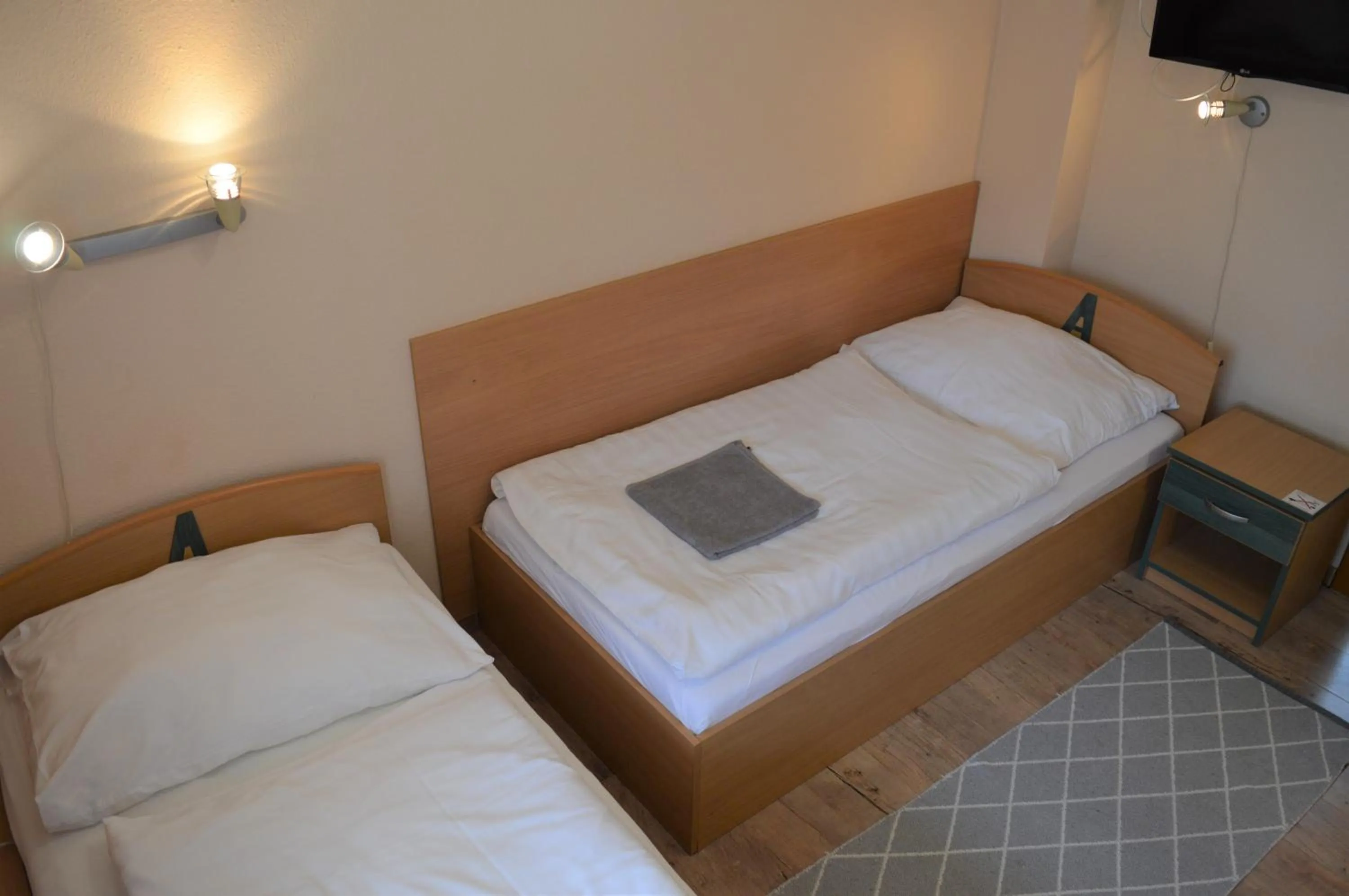 Bedroom, Bed in Alfréd Panzió