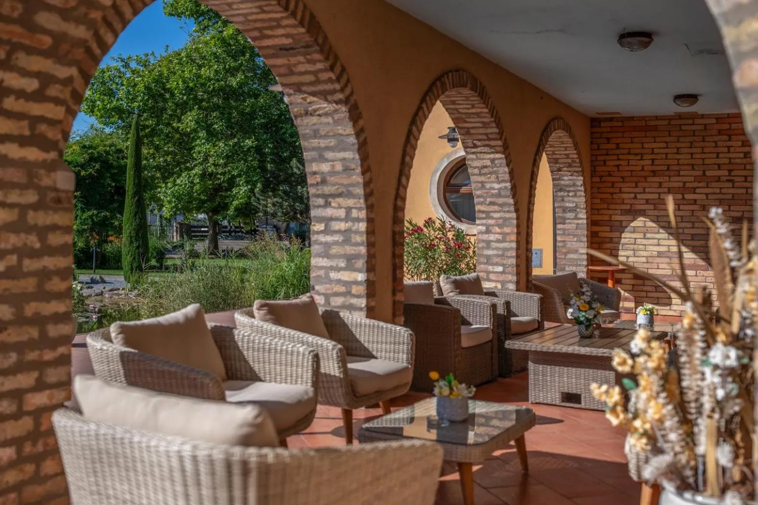 Garden in Budapest Airport Hotel Stáció Wellness & Konferencia