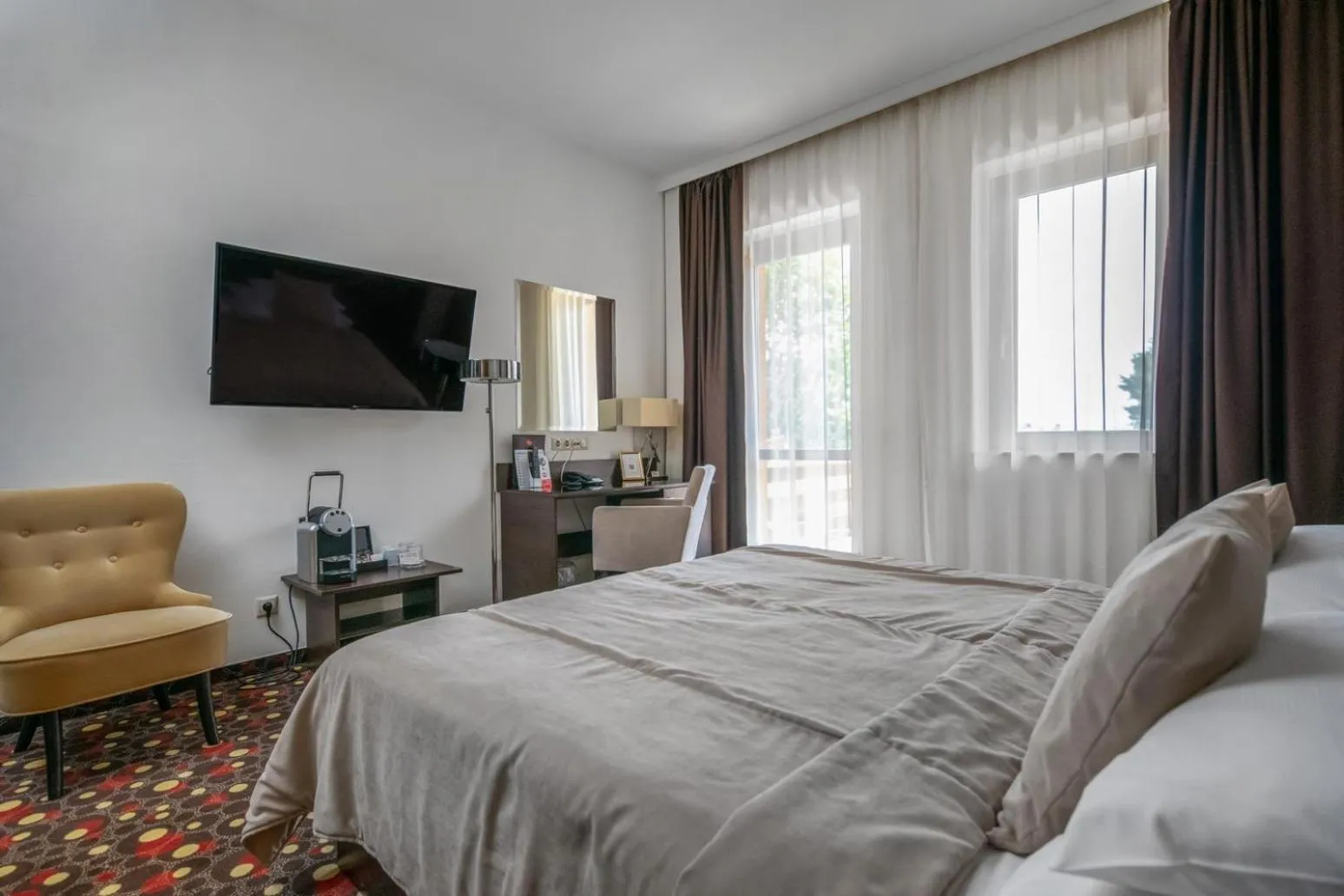 Photo of the whole room, Bed in Budapest Airport Hotel Stáció Wellness & Konferencia