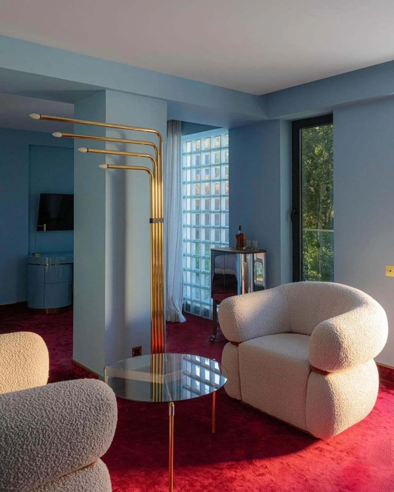 Living room in Bazzar Boutique Hotel