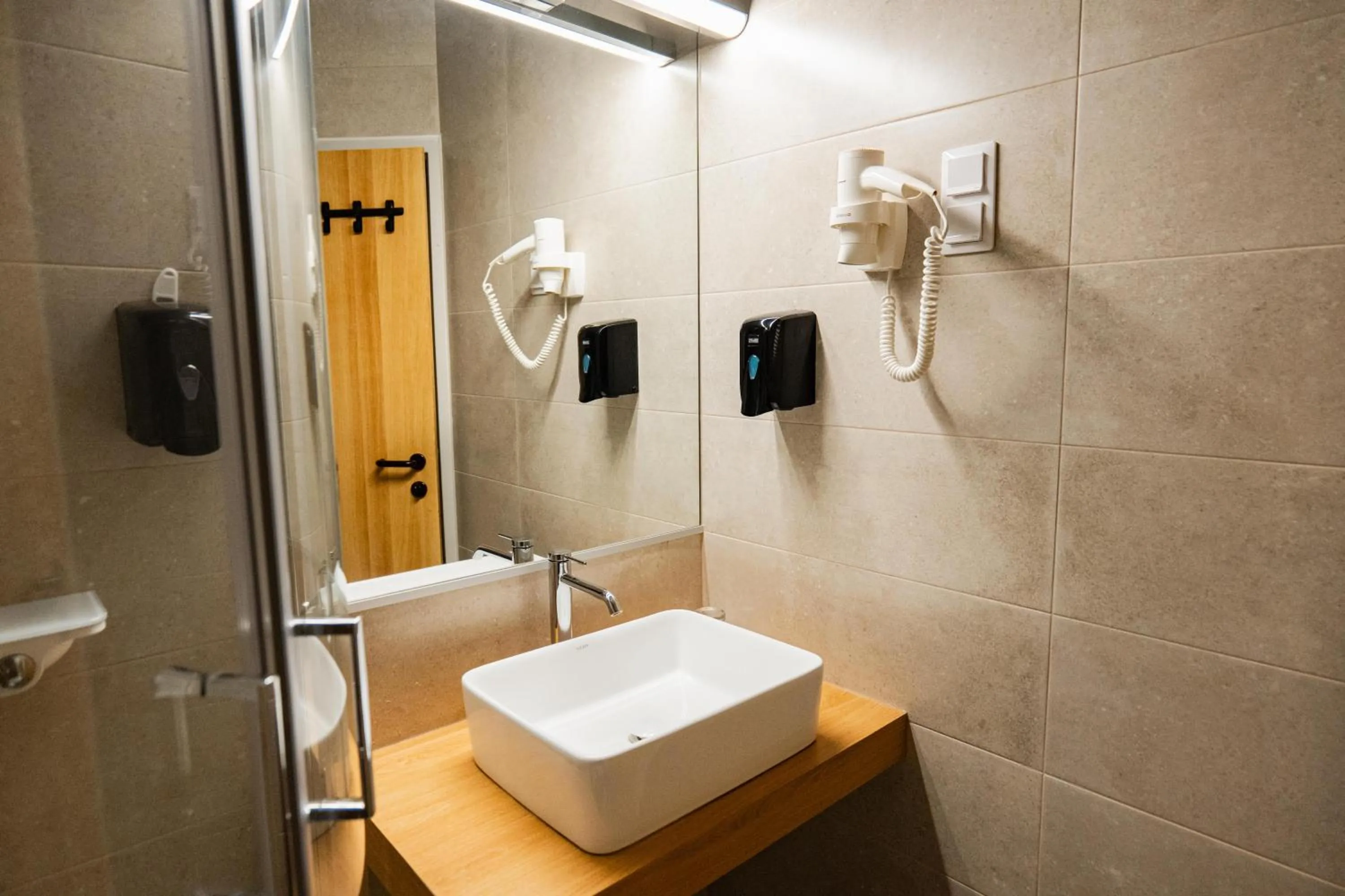 Bathroom in Pilvax Hotel Budapest