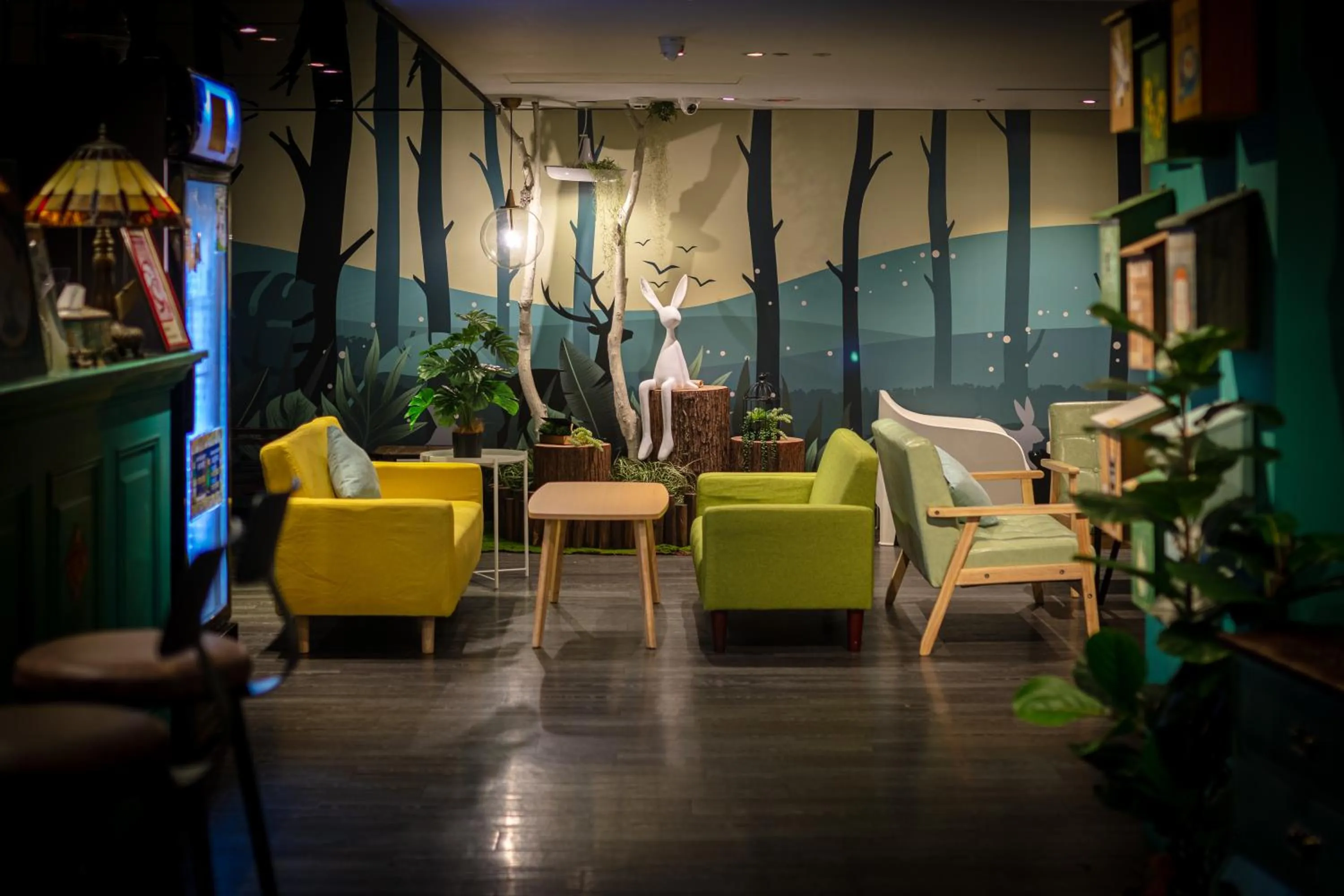 Seating area in Finders Hotel-Fu Qian