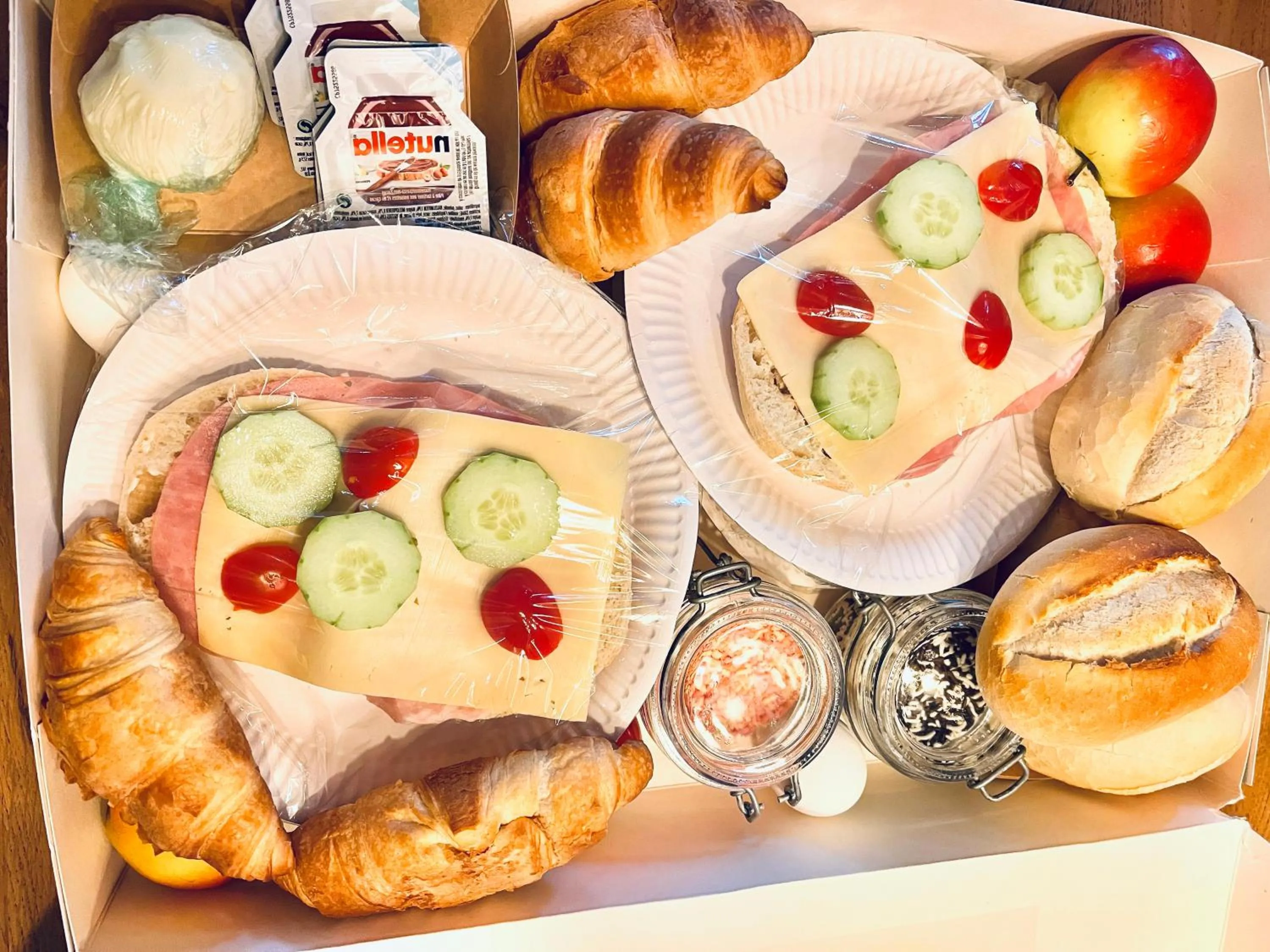 Breakfast in Vakantieverblijf Perron 3