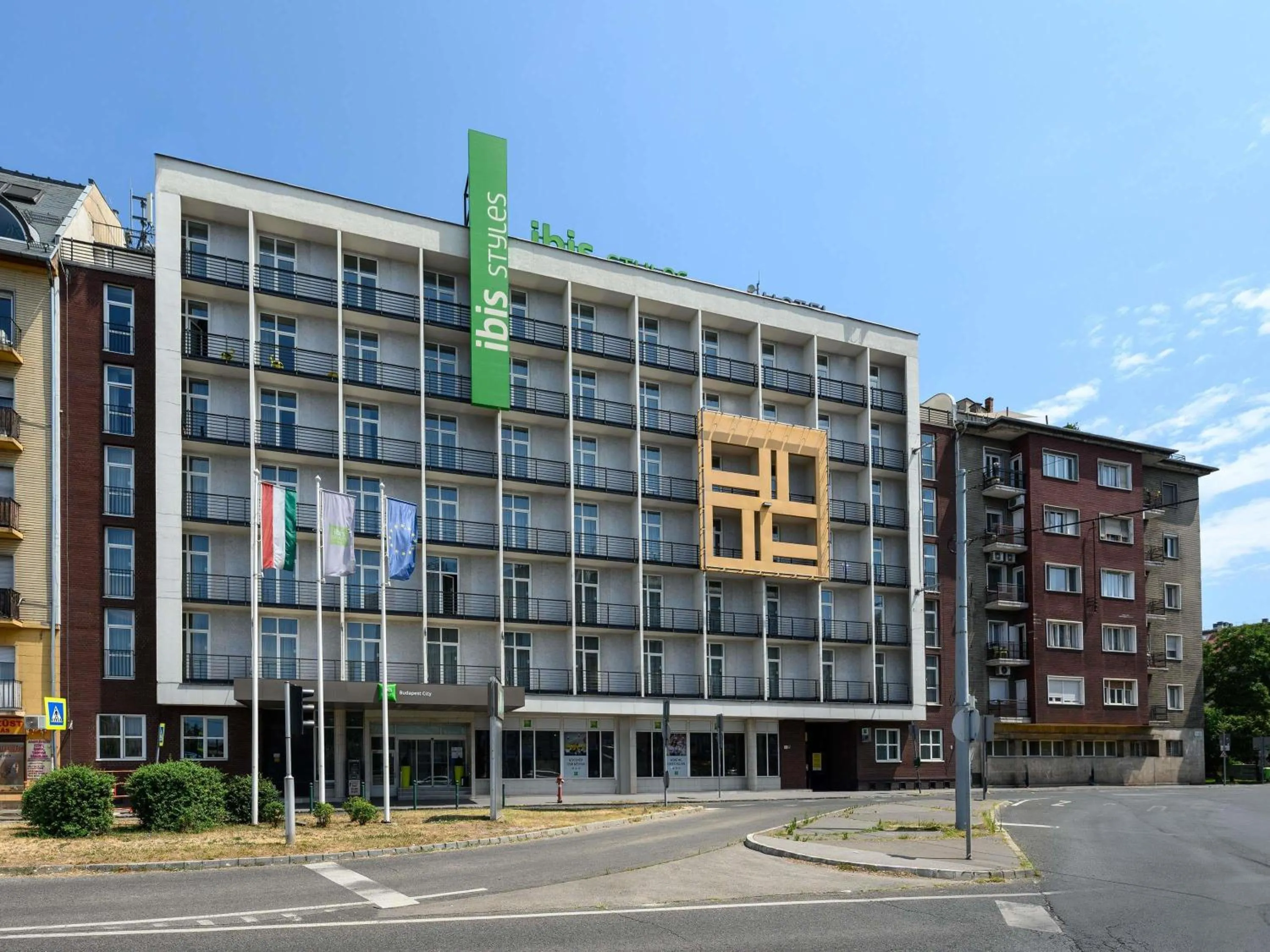 Property building in Ibis Styles Budapest City