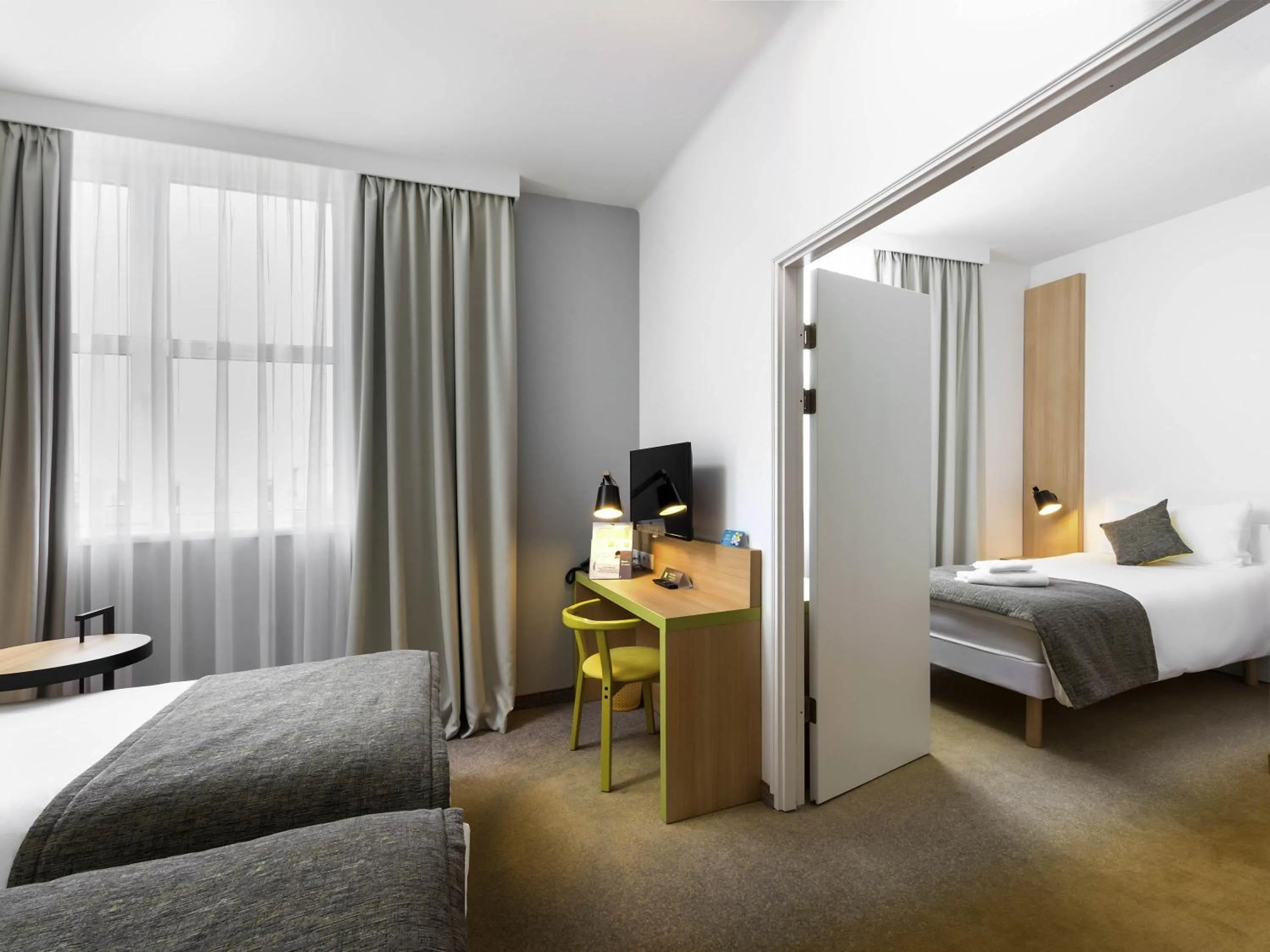 Bedroom, Bed in Ibis Styles Budapest City
