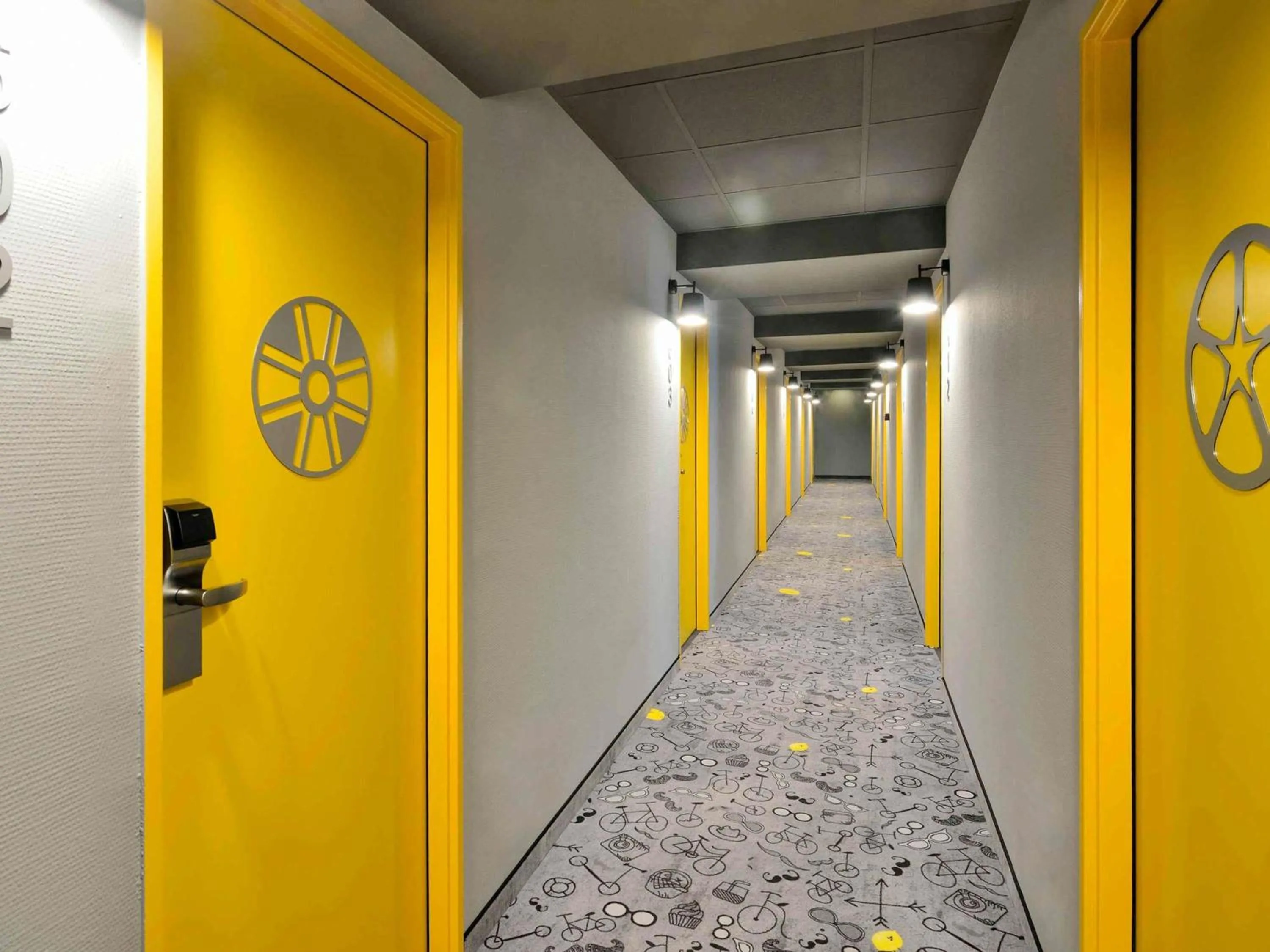 Bedroom in Ibis Styles Budapest City