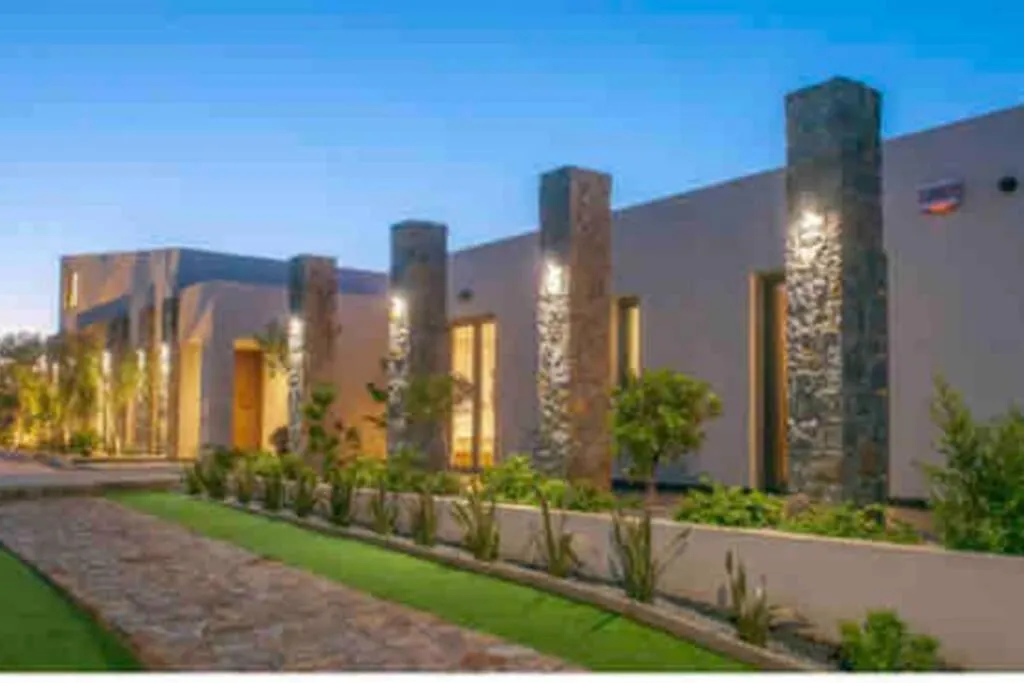 Property building in Opsis Luxury Villa with swimming pool