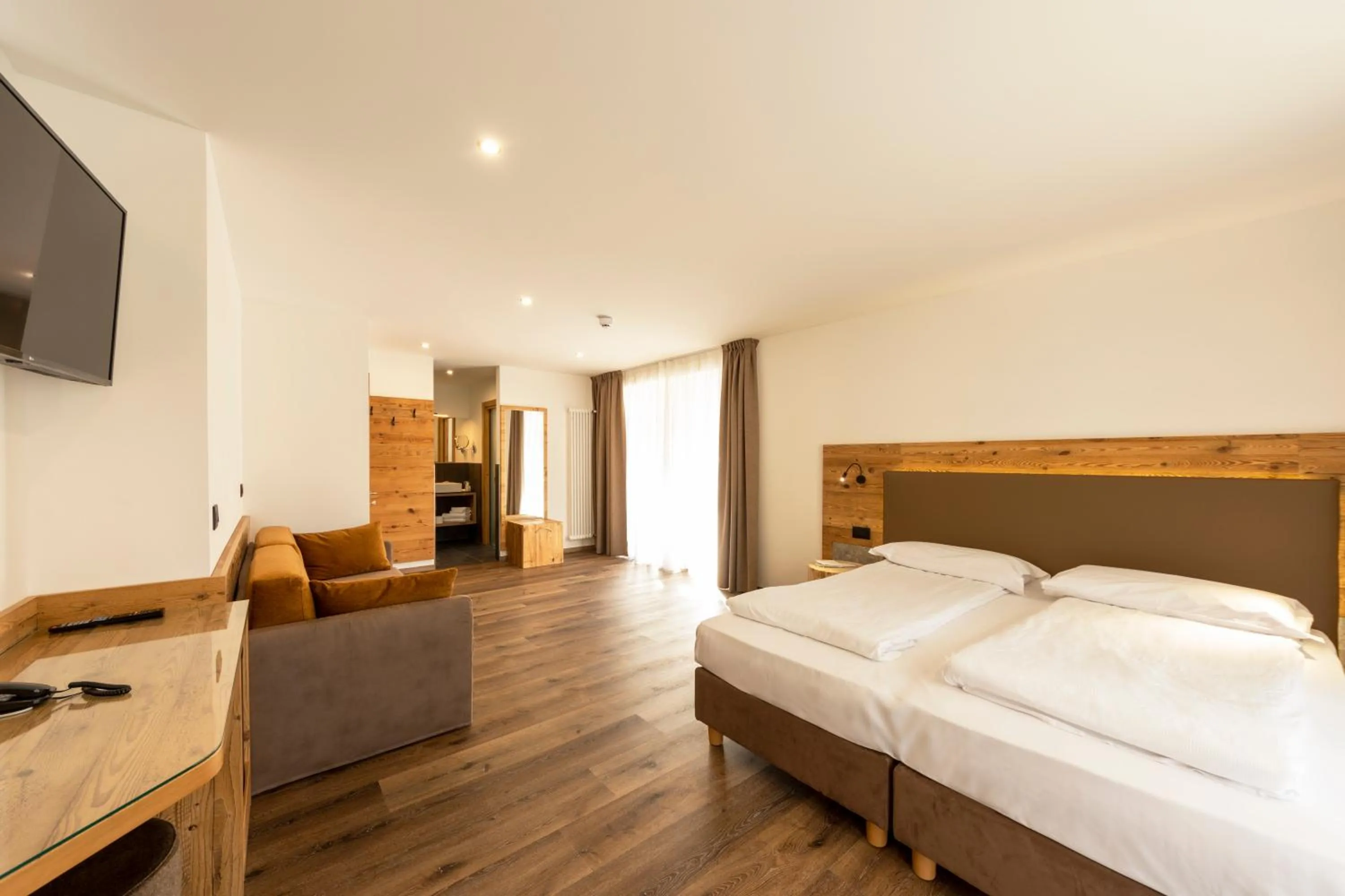 Bed in Active Alm Hotel