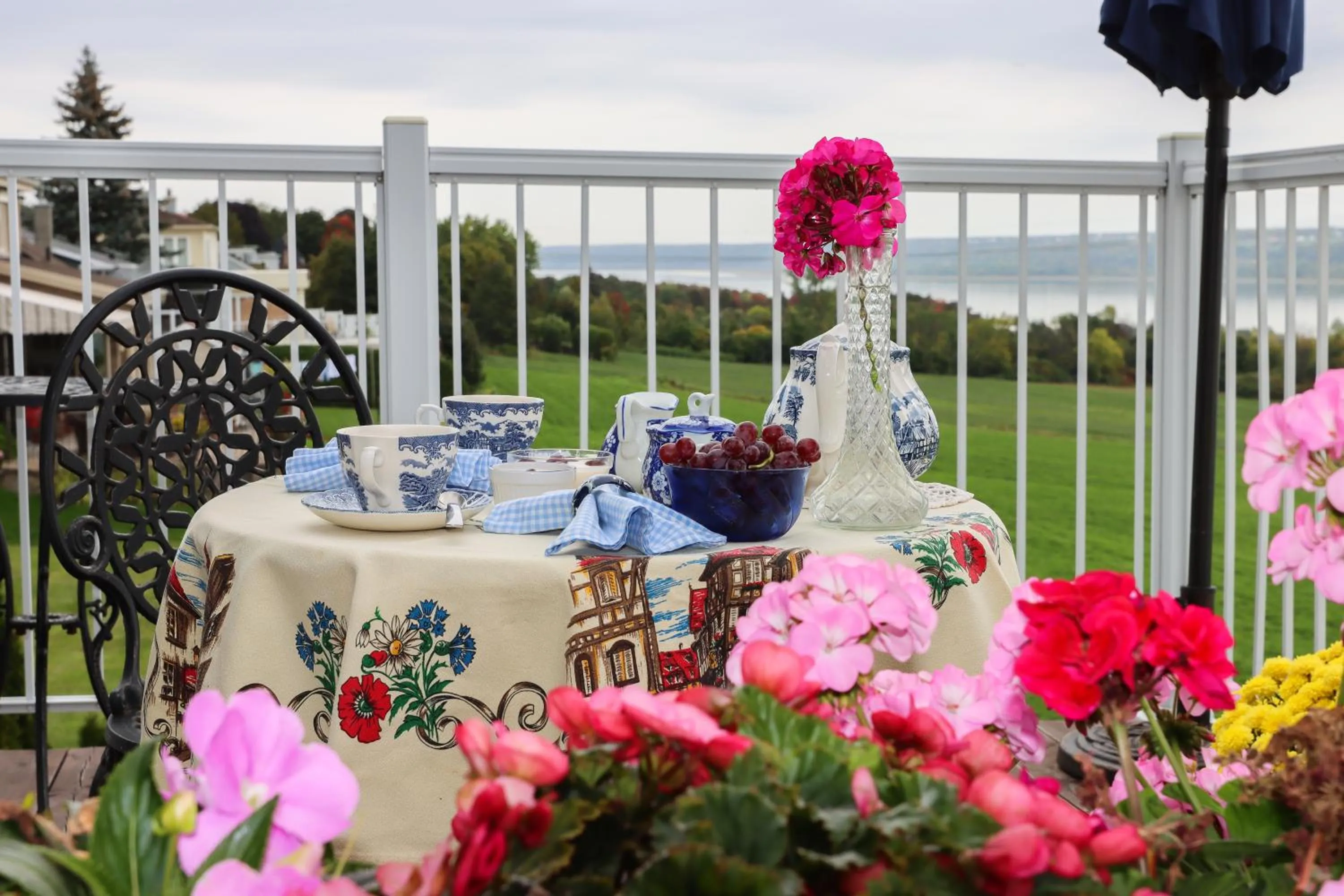 Balcony/Terrace in Bed & Breakfast, Gîte La Princesse des Champs