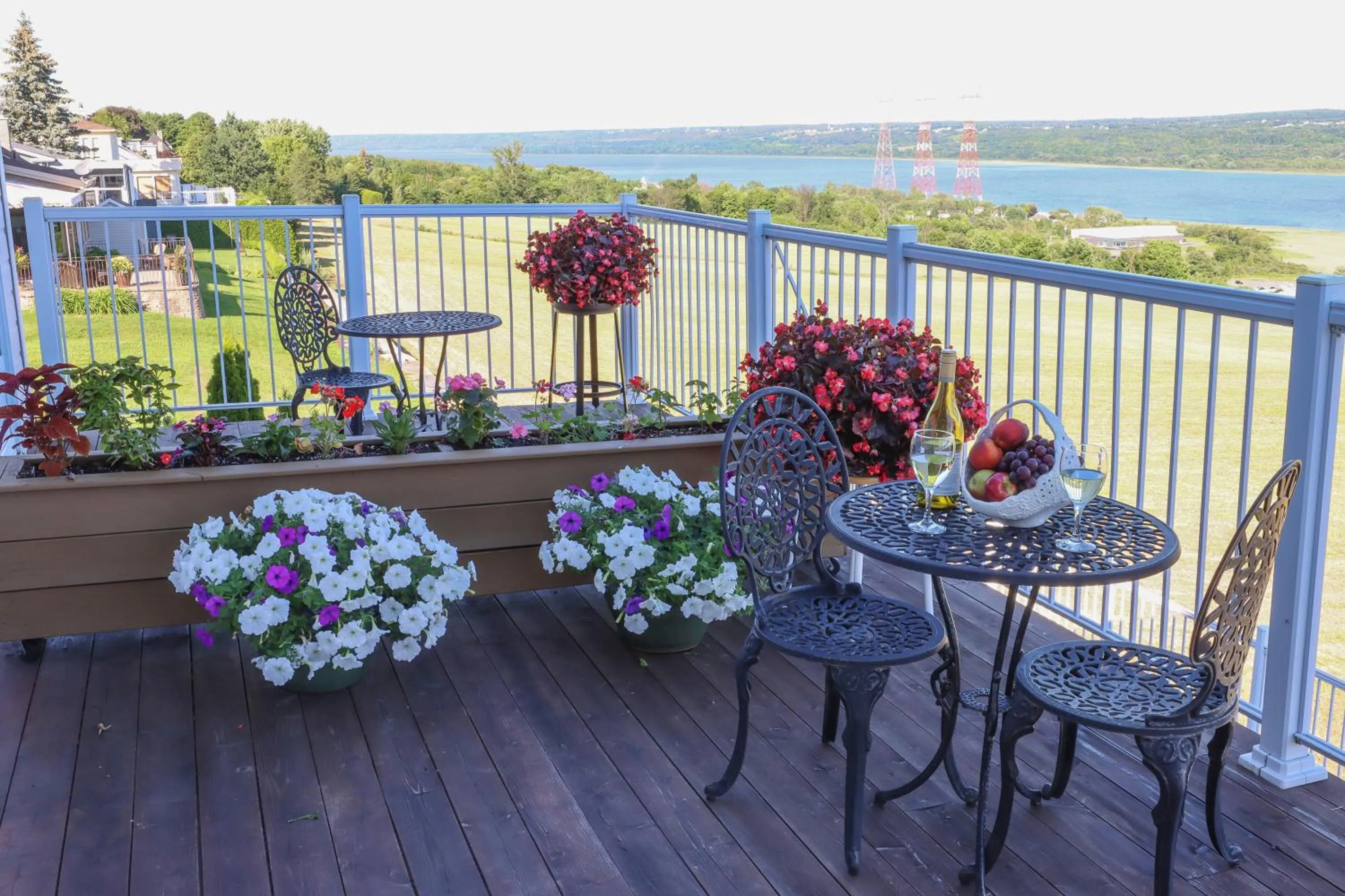 Balcony/Terrace in Bed & Breakfast, Gîte La Princesse des Champs