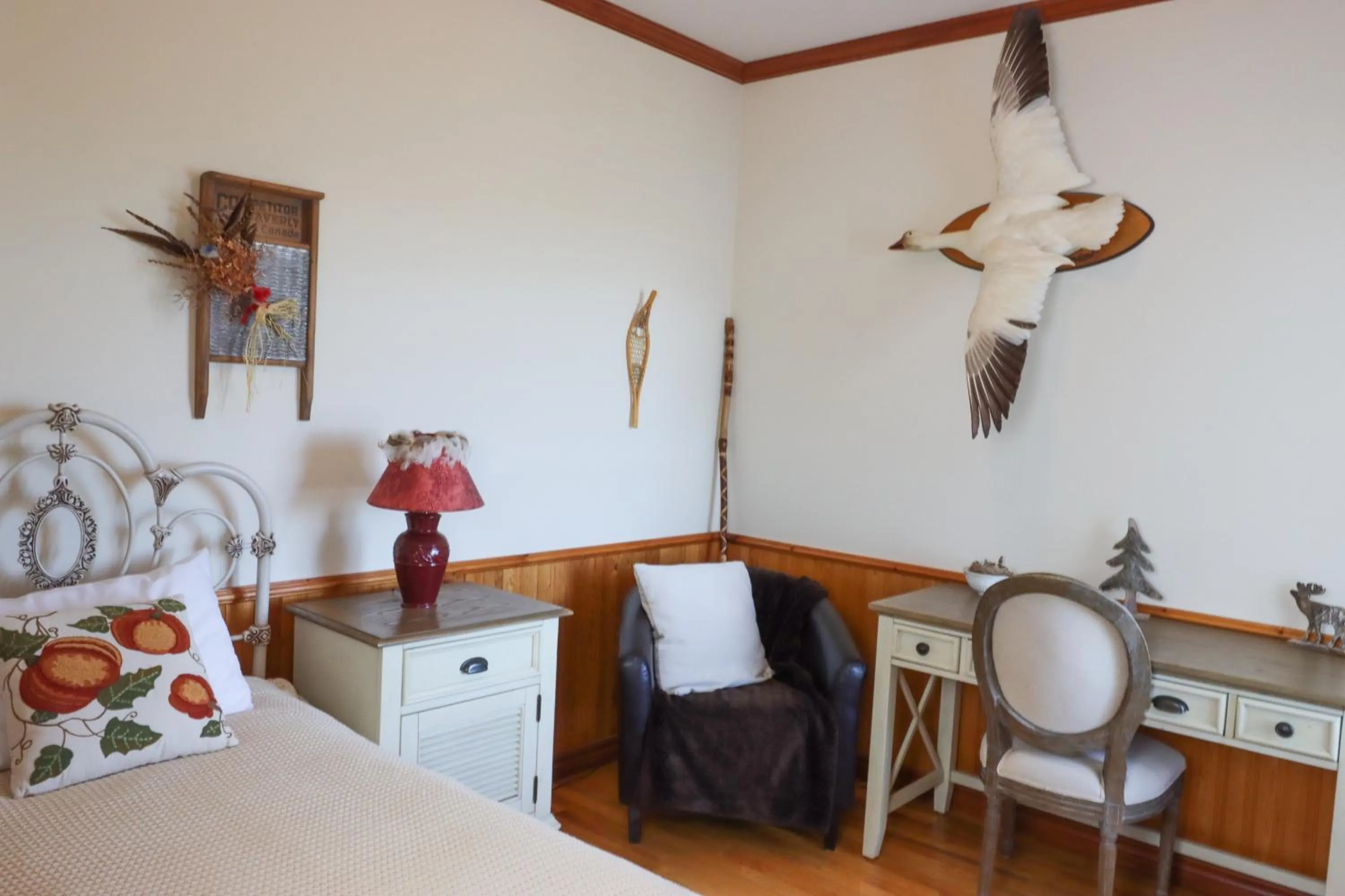 Decorative detail, Bed in Bed & Breakfast, Gîte La Princesse des Champs