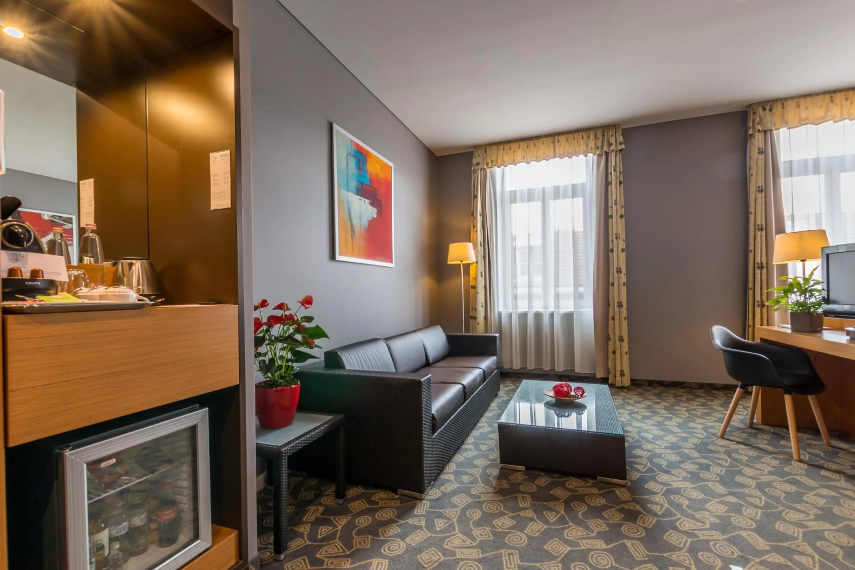 Coffee/tea facilities in Hotel Museum Budapest