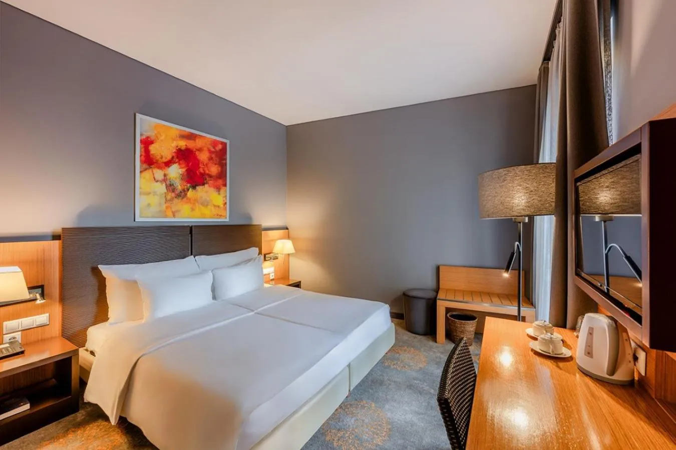 Photo of the whole room, Bed in Hotel Museum Budapest