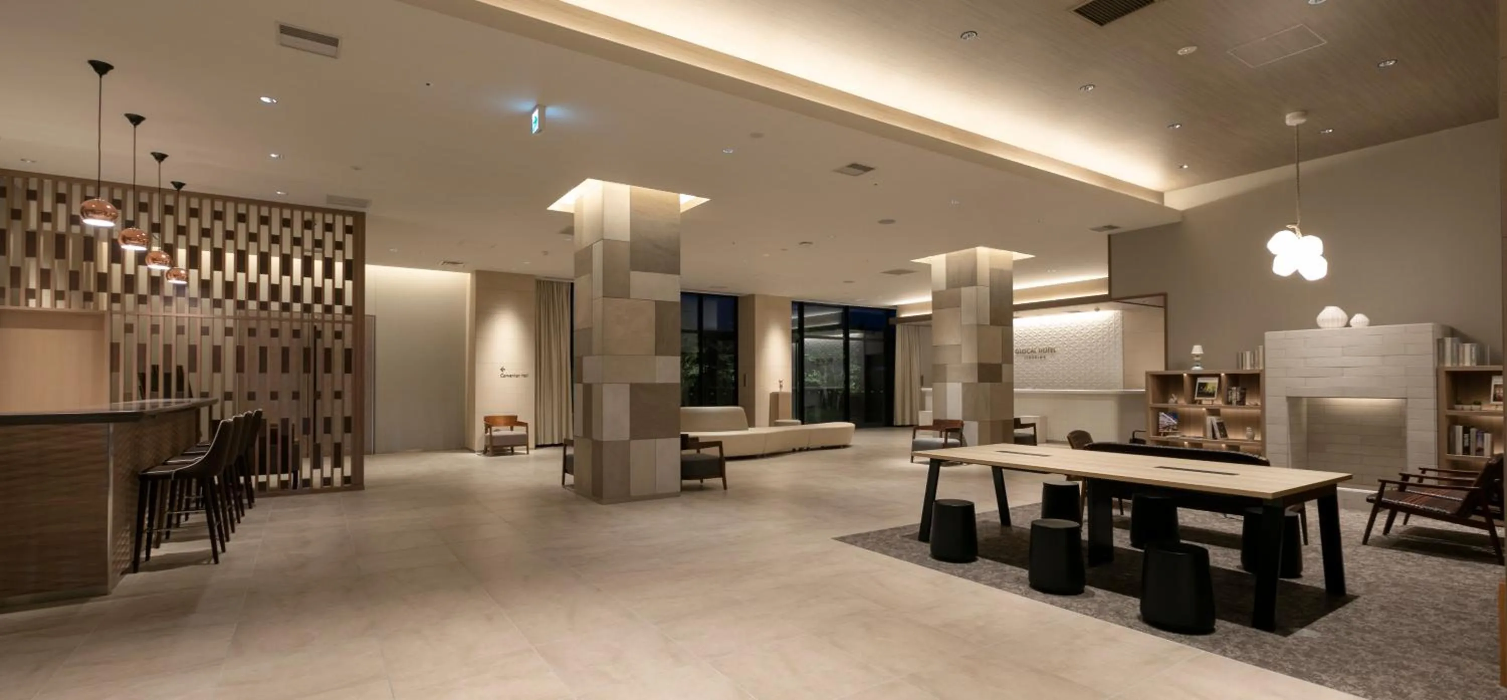 Lobby or reception in Glocal Hotel Itoshima