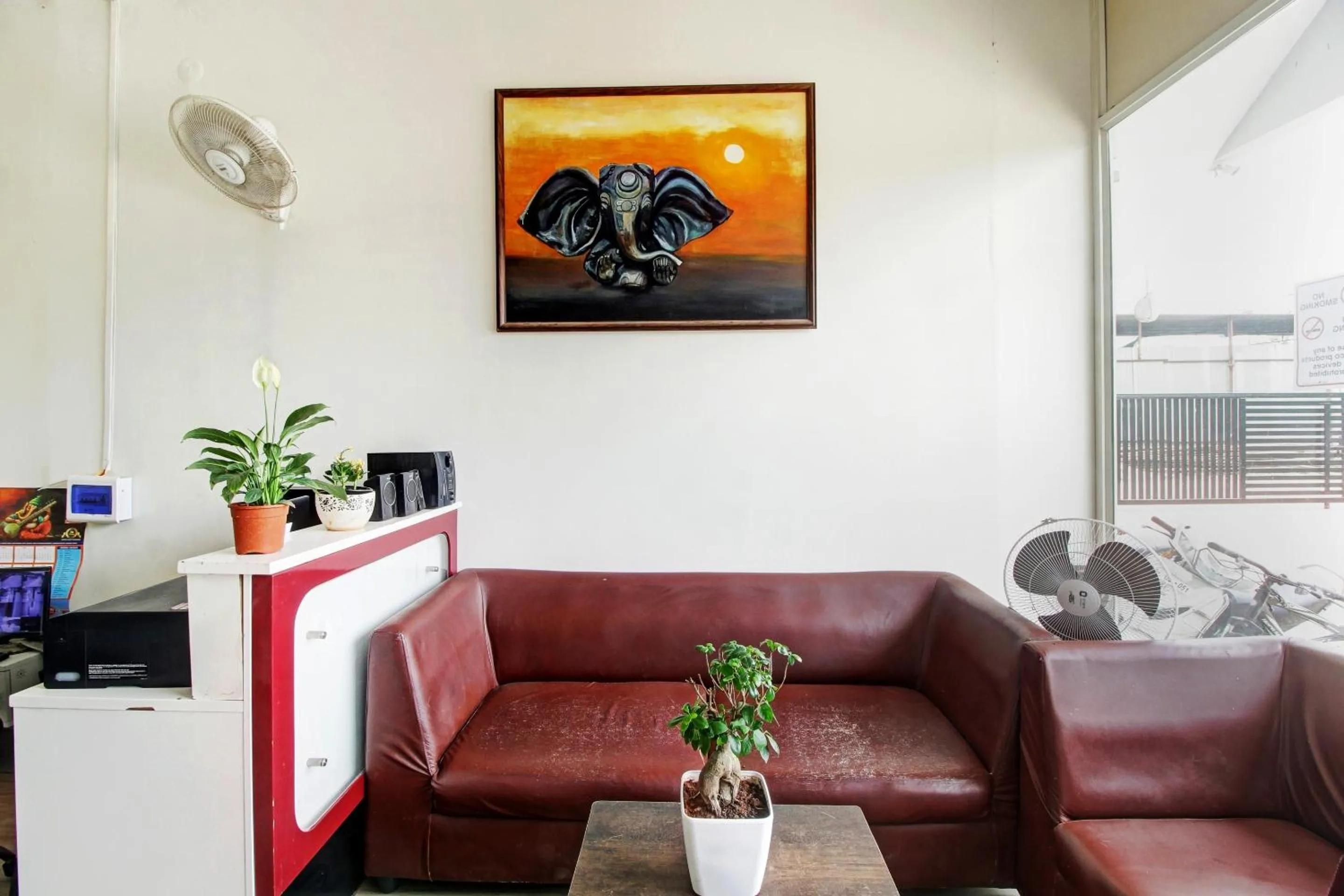 Lobby or reception in Hotel O A Delight Residency