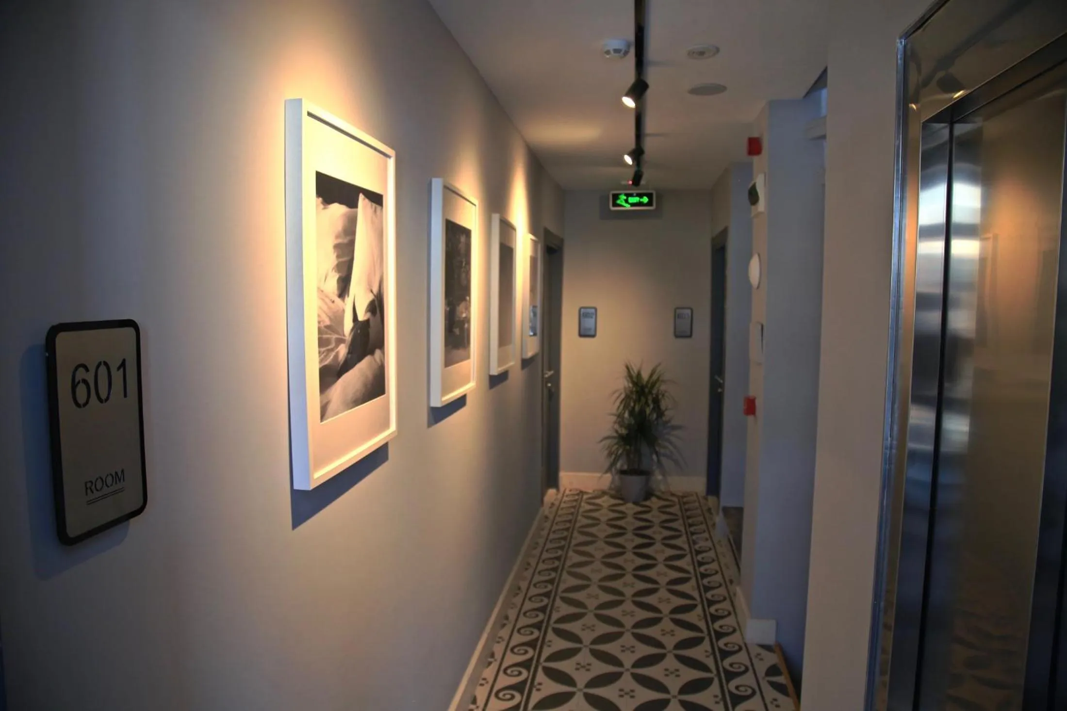 Decorative detail in HOTEL BRONTE