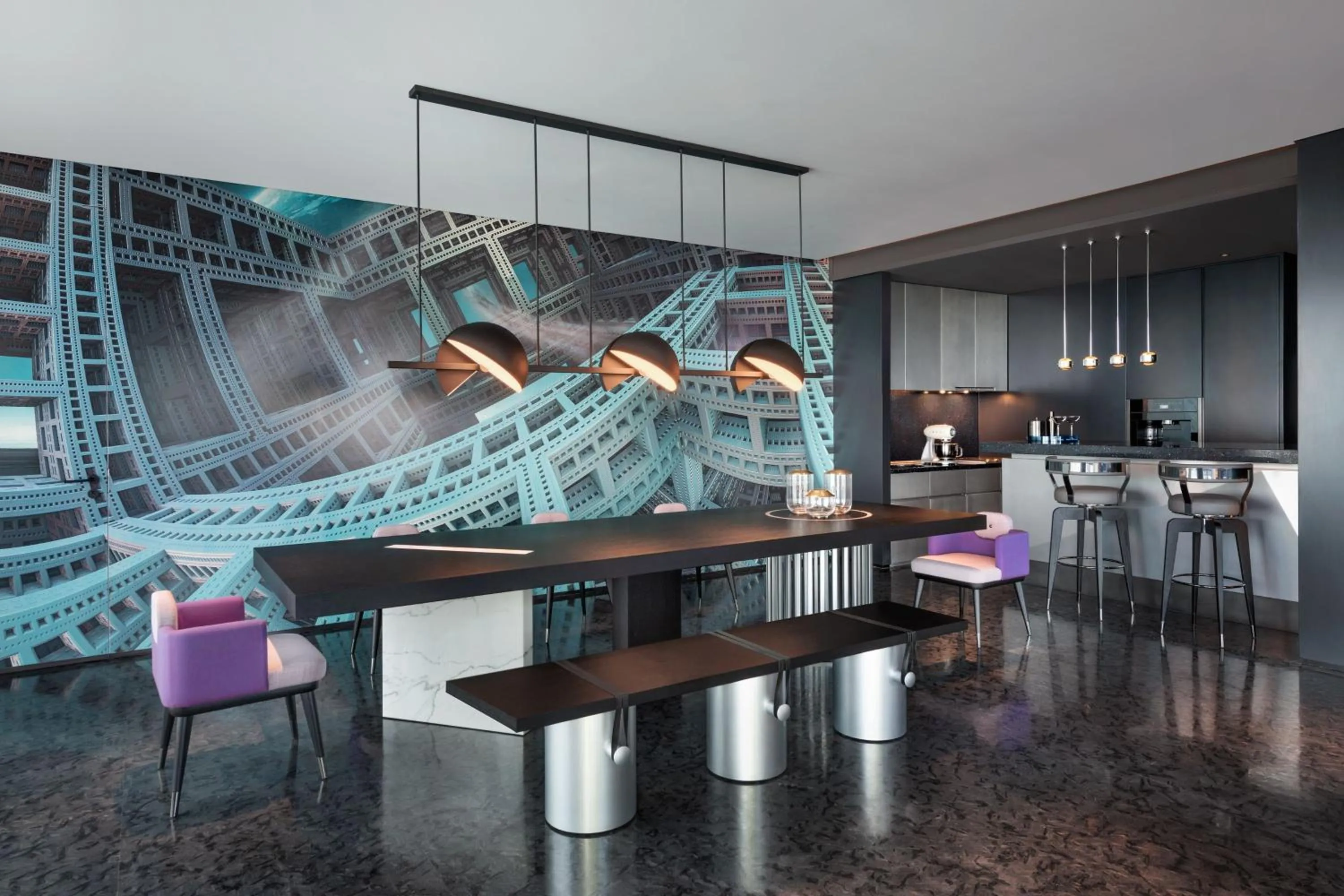 Photo of the whole room in W Changsha