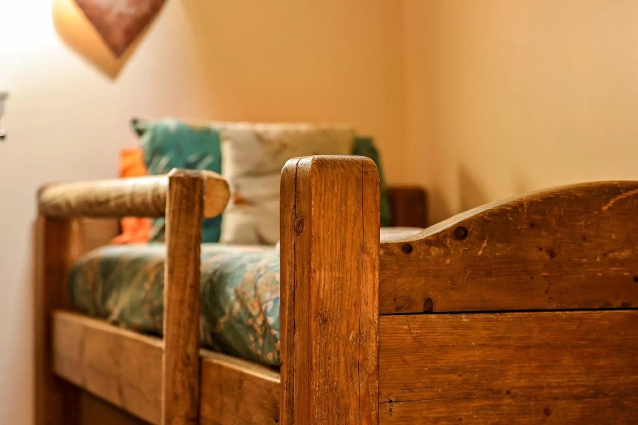 Bed in Greenvale Cabins