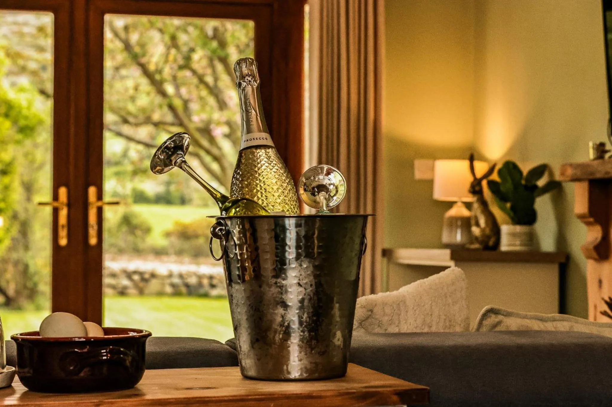 Bed in Greenvale Cabins