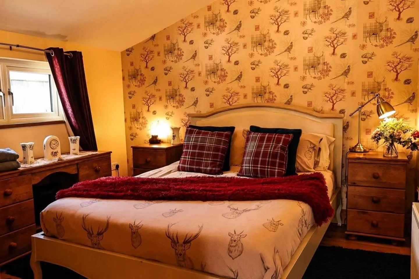 Bedroom, Bed in Greenvale Cabins