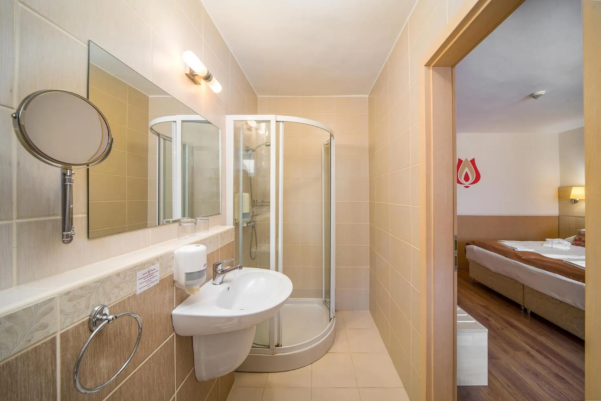 Bathroom in Hotel Piroska