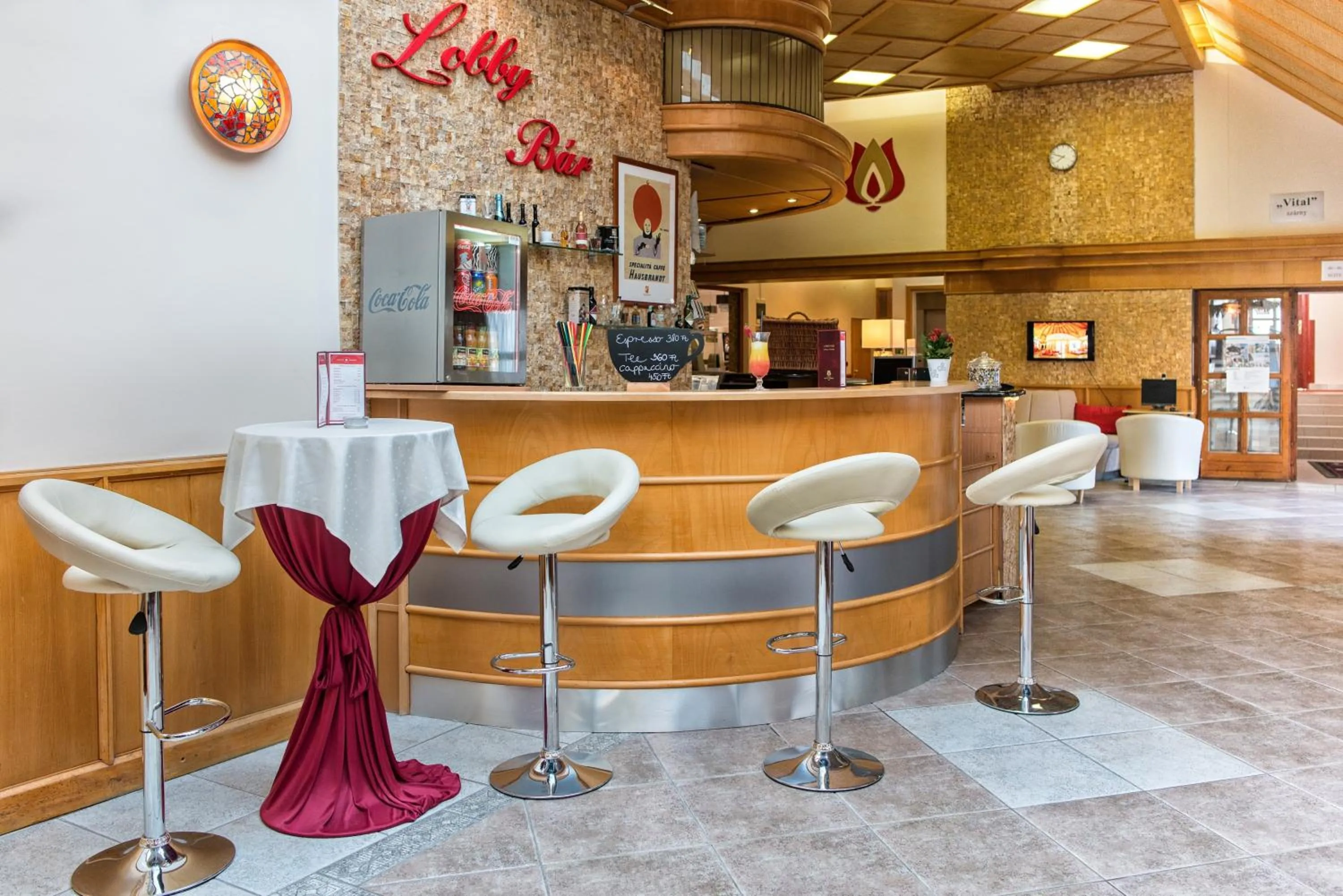 Lounge or bar in Hotel Piroska