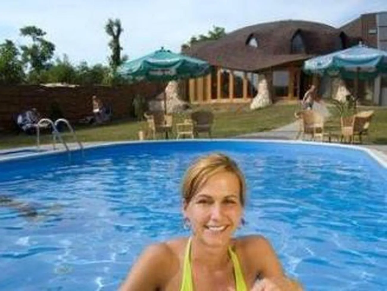 Garden in Hotel Piroska