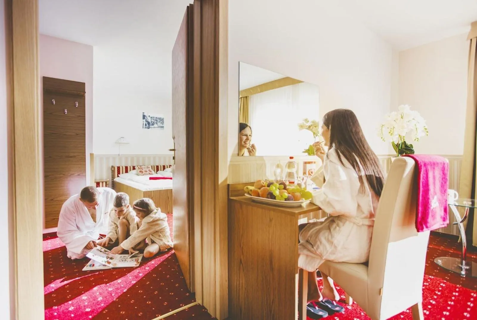 Photo of the whole room in Hotel Piroska