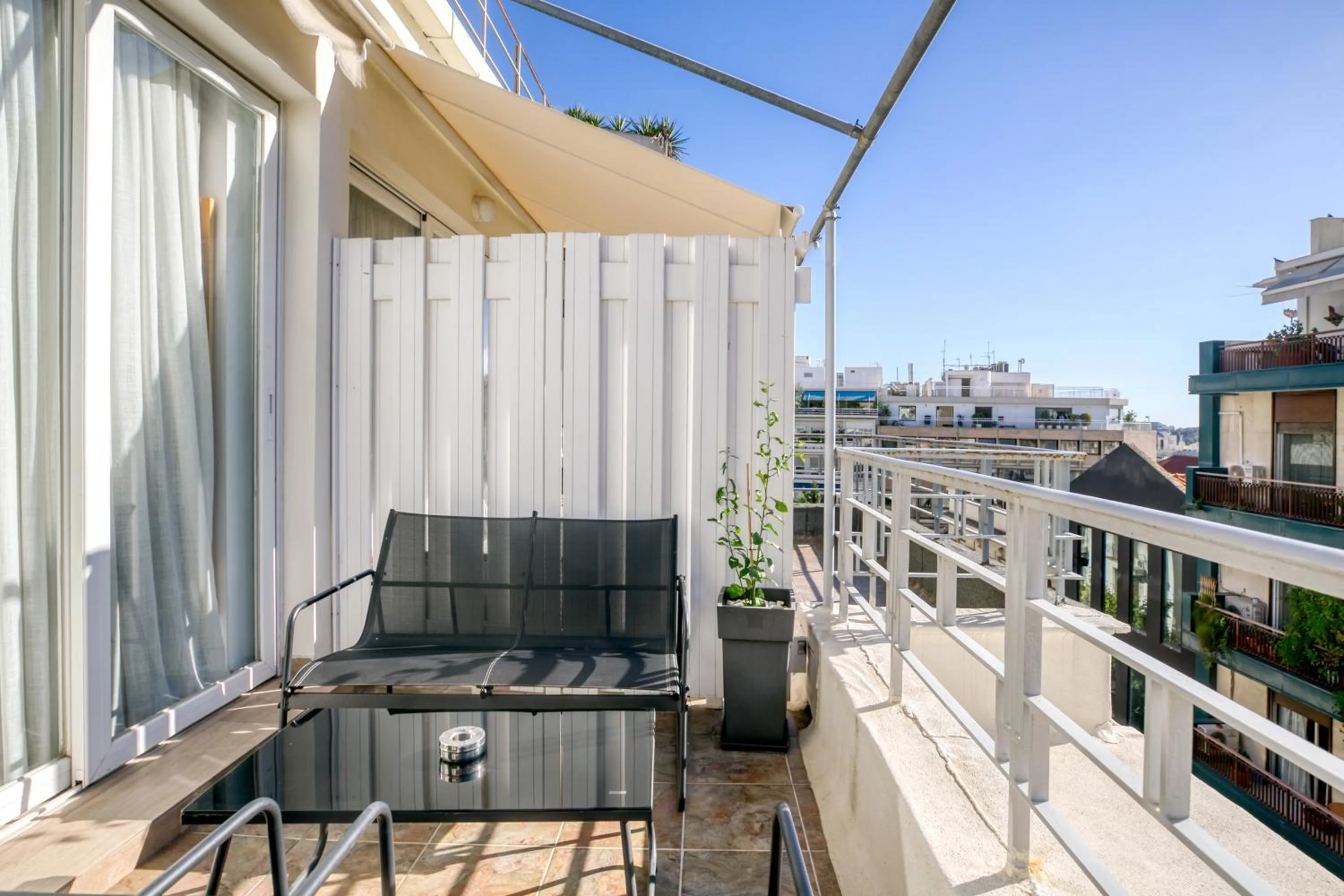 Balcony/Terrace in Elia Kolonaki Luxury Apartments