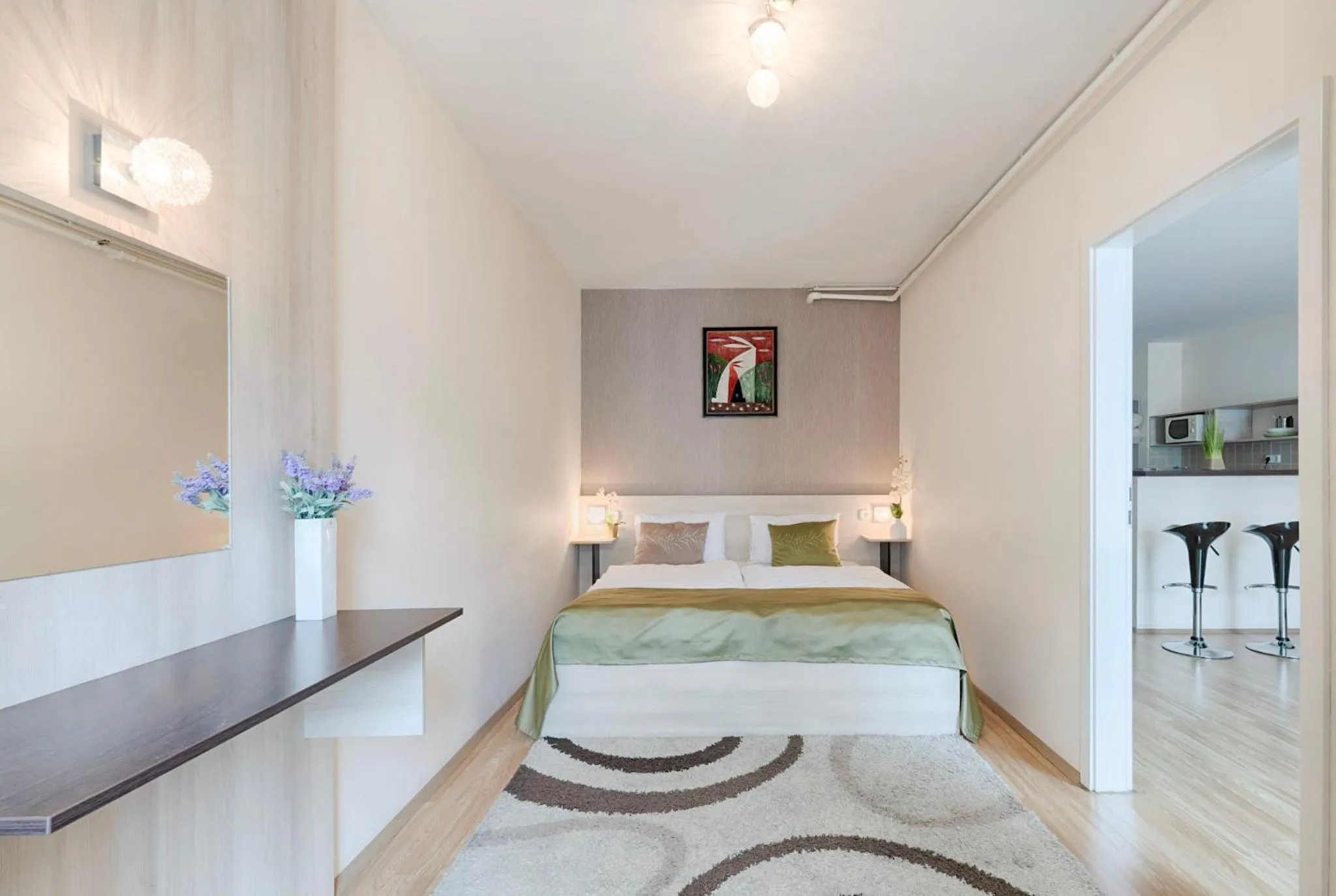 Bedroom, Bed in Triple M Hotel