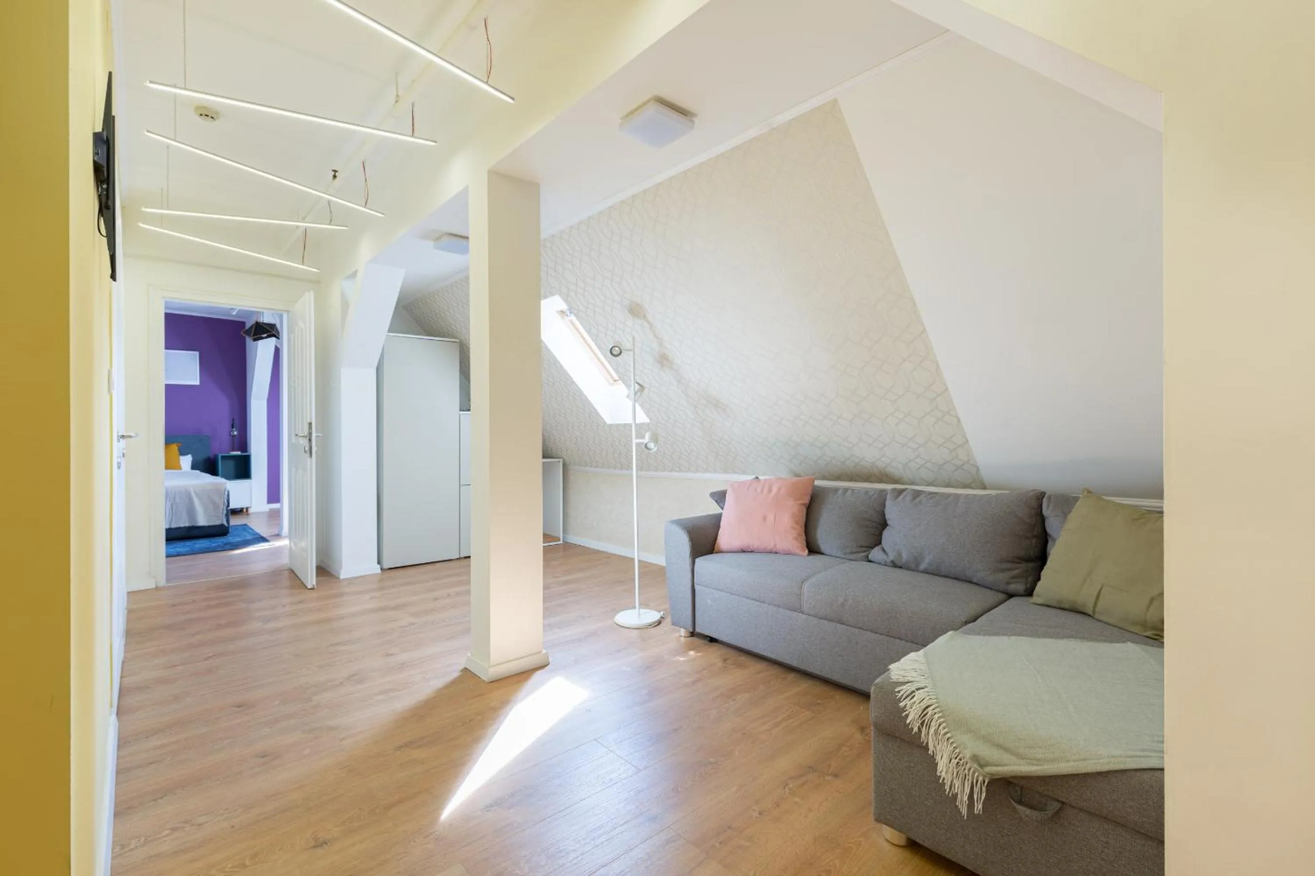 Living room in Triple M Hotel