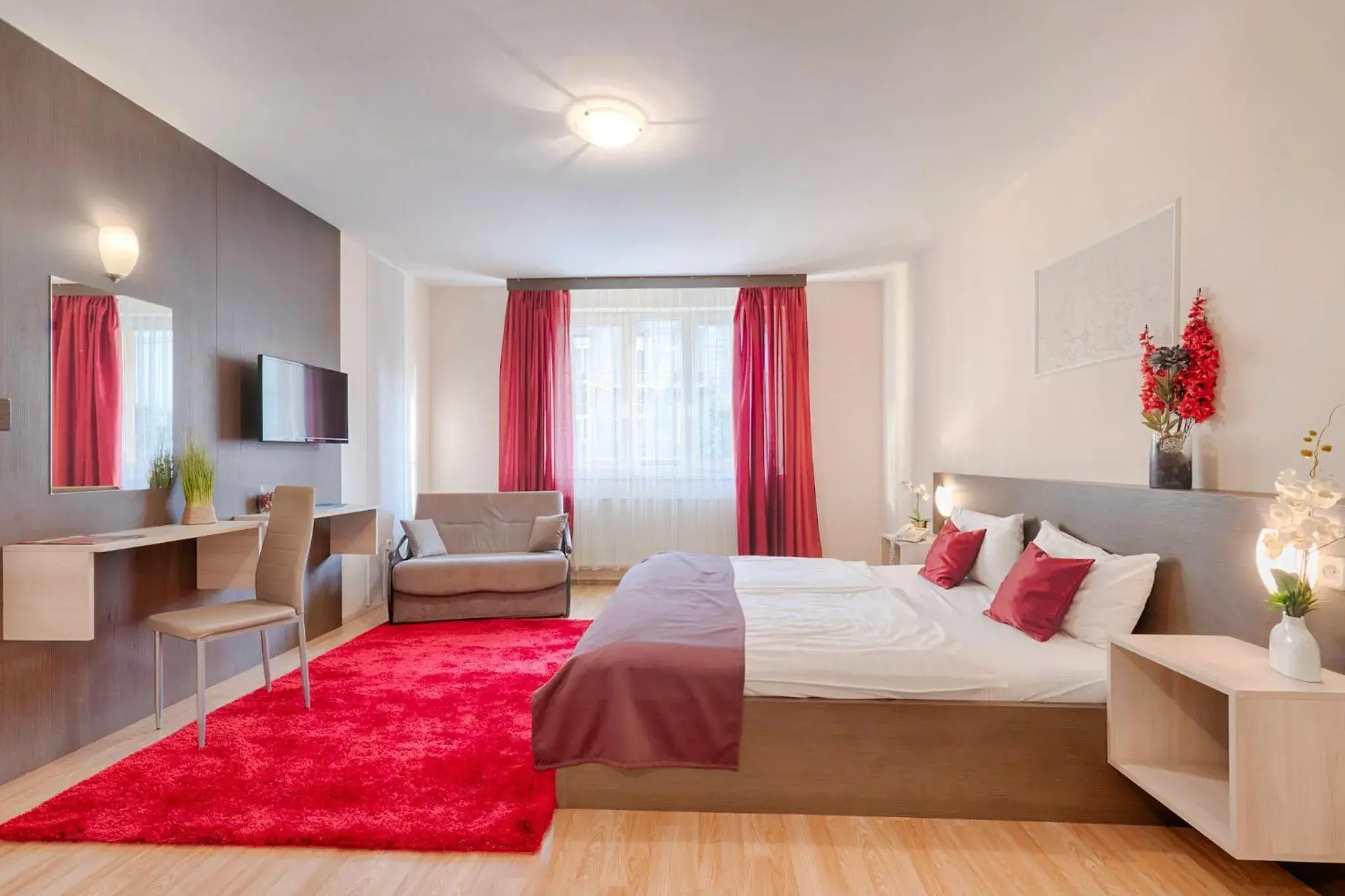 Deluxe Double Room with Extra Bed in Triple M Hotel Deluxe Double Room with Extra Bed in Triple M Hotel