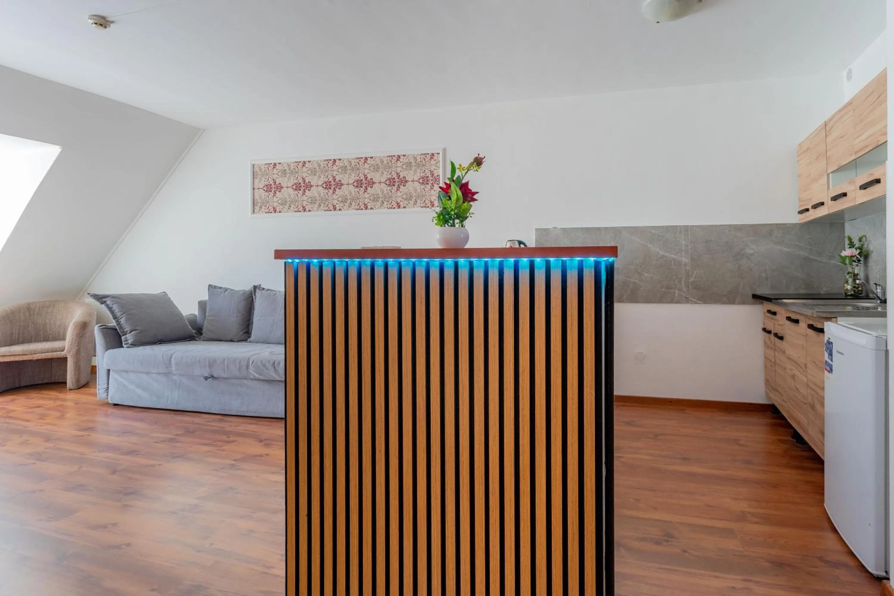 Living room in Triple M Hotel