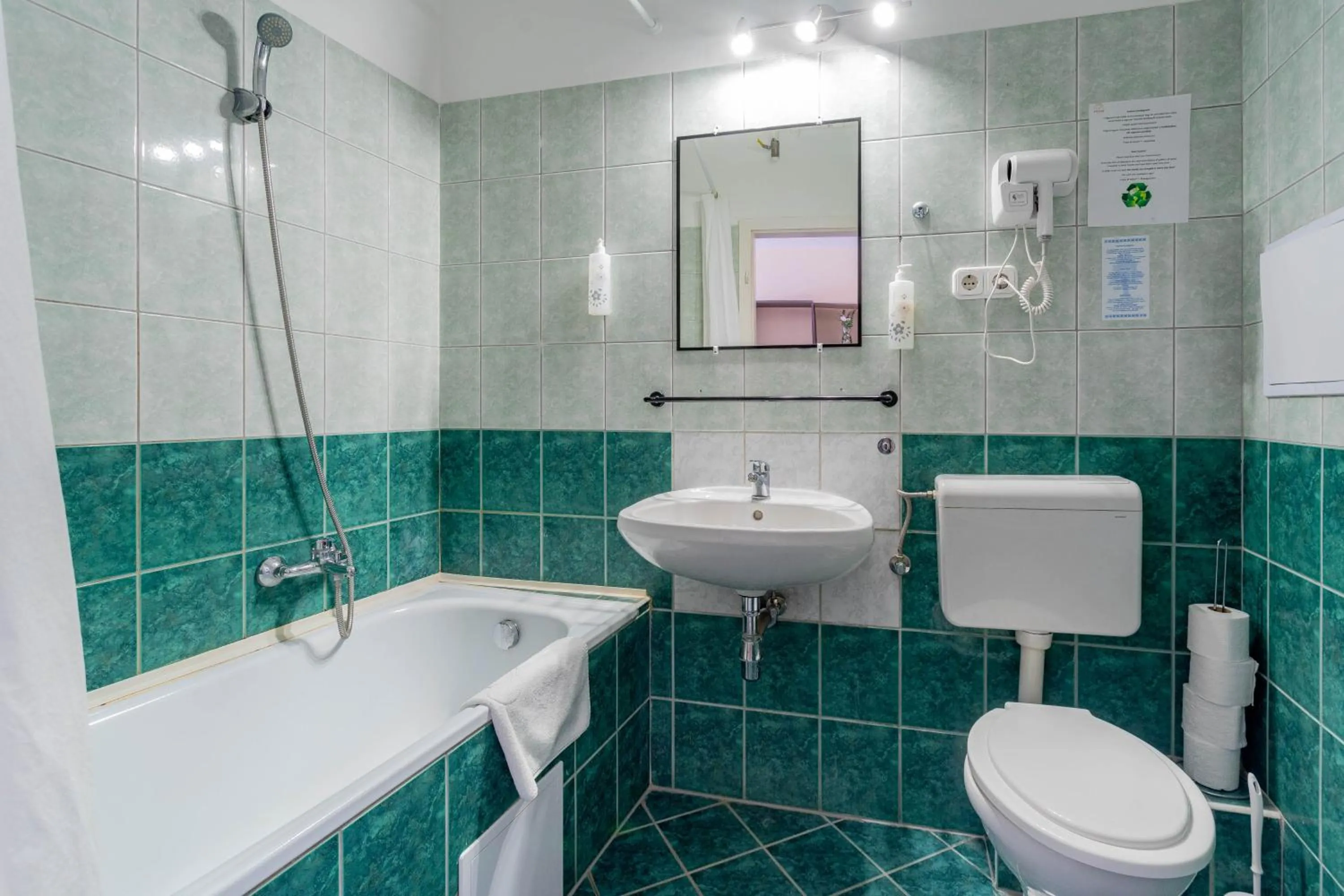 Bathroom in Triple M Hotel