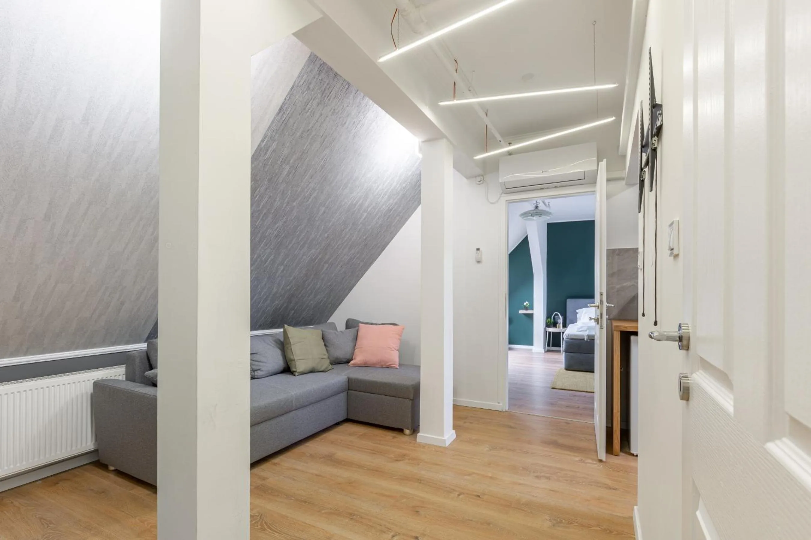 Living room in Triple M Hotel