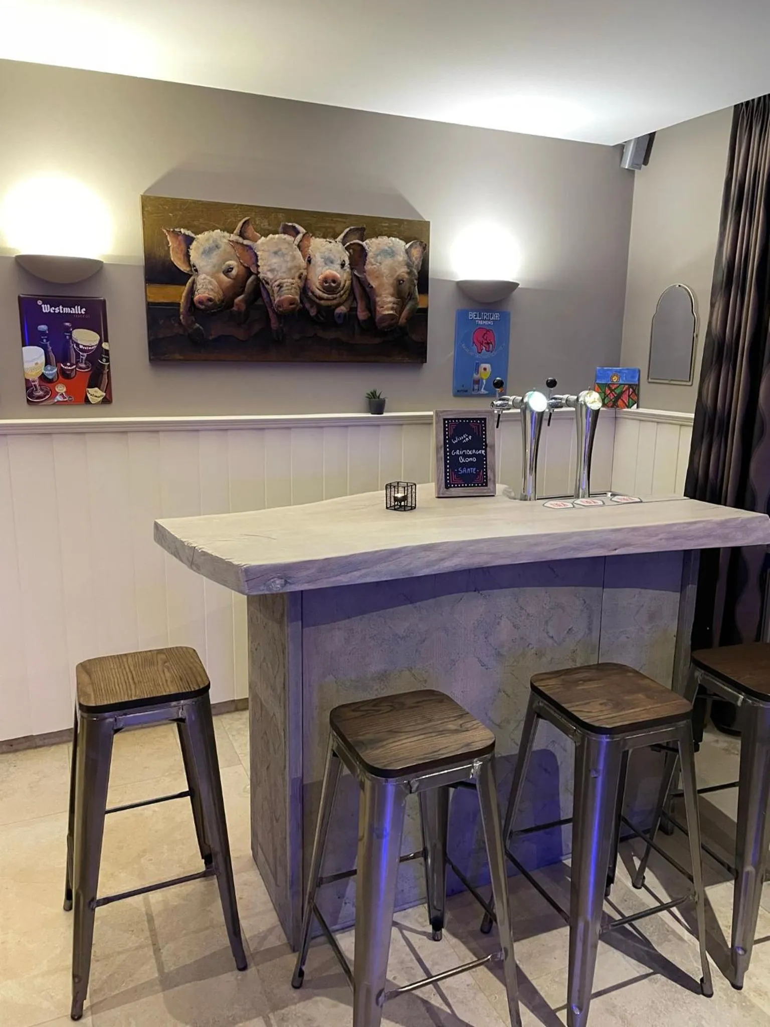 Dining area in Hotel en Bistro de Vaart