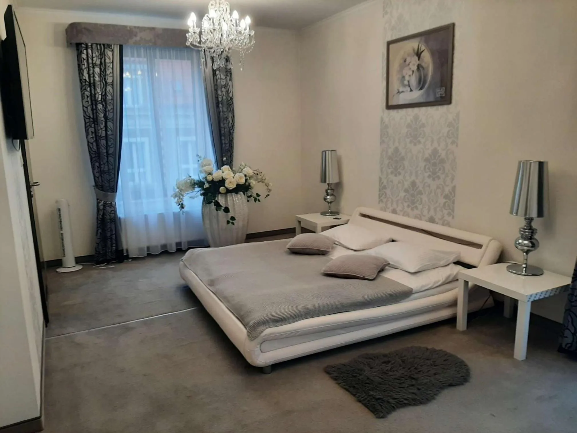 Bed in Pokoje gościnne Tęczowa