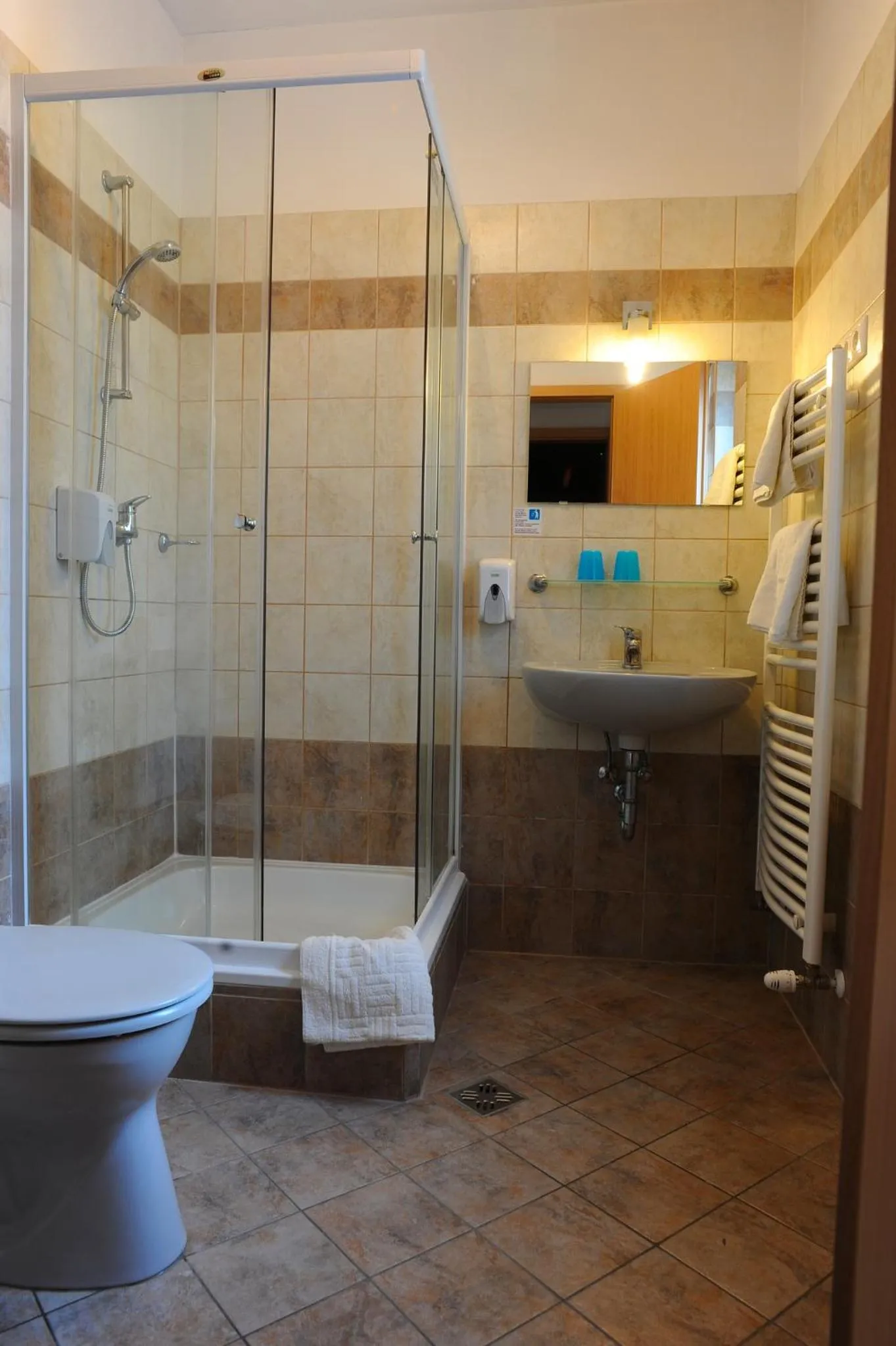 Bathroom in Hotel Papillon