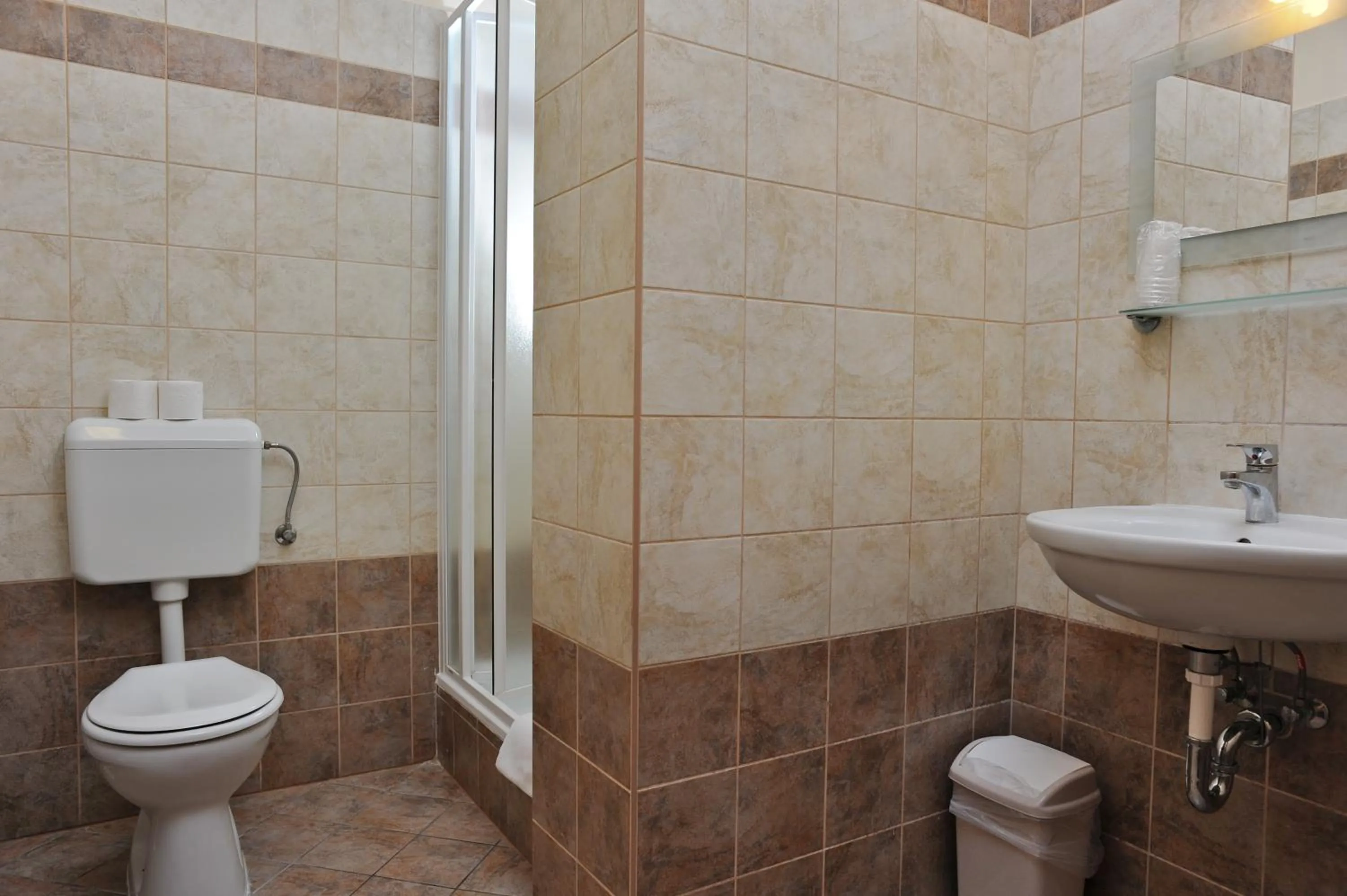 Bathroom in Hotel Papillon