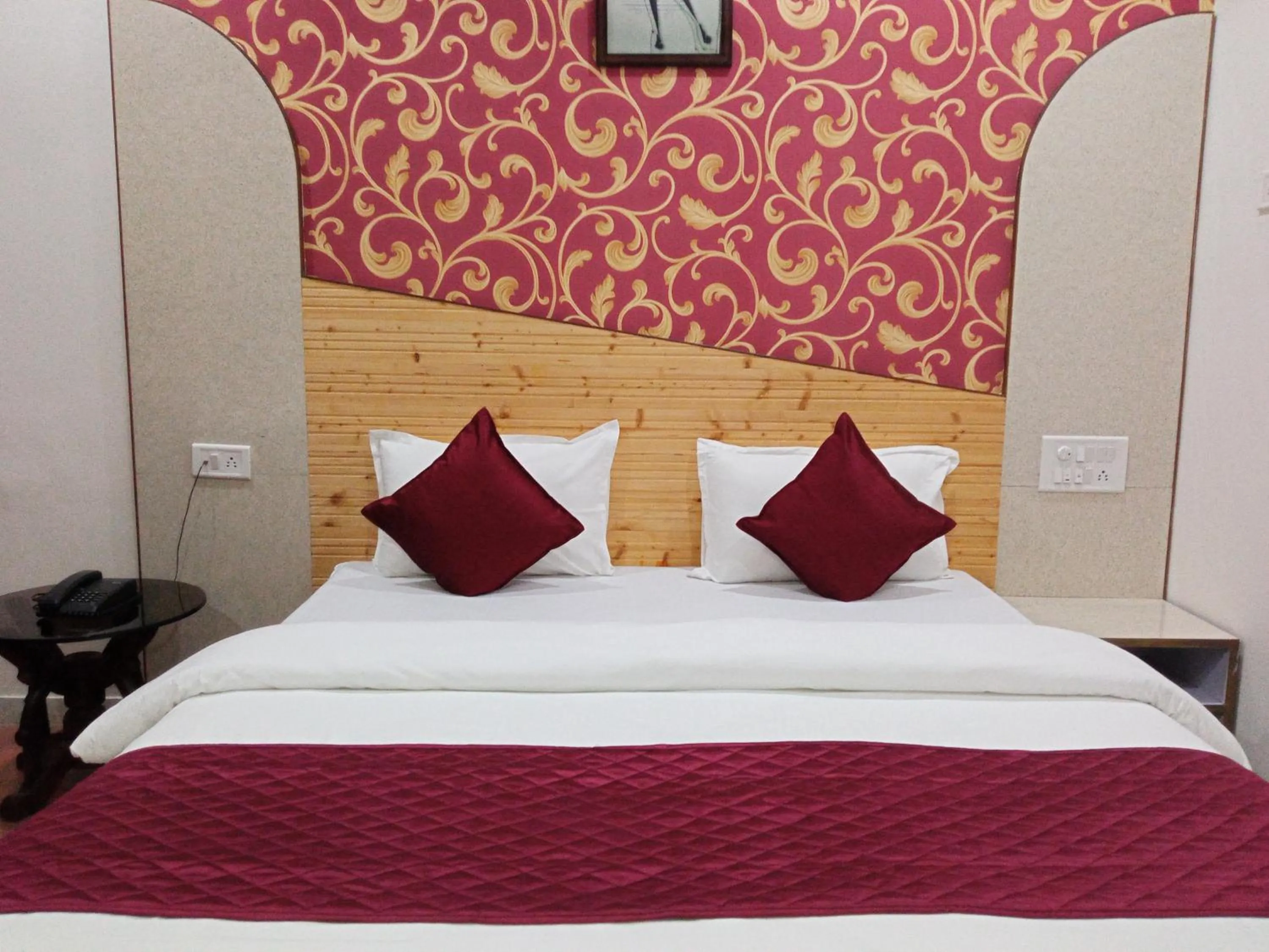 Bed in Hotel Blooming Soul