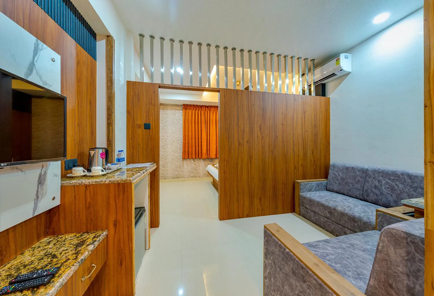 Seating area in Hotel Blooming Soul