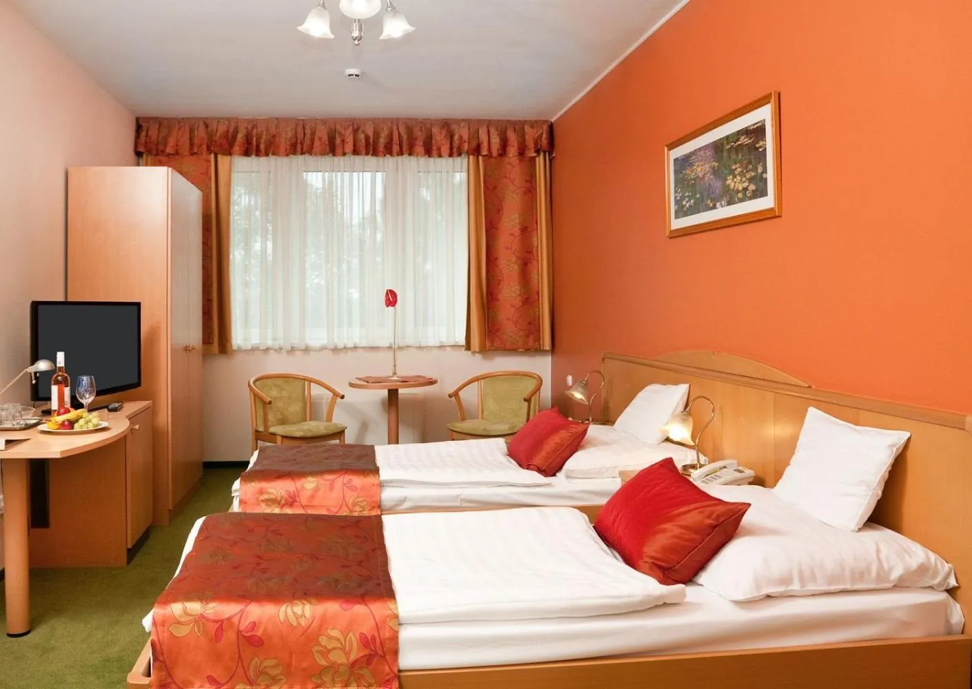 Bed in Hotel Kálvária