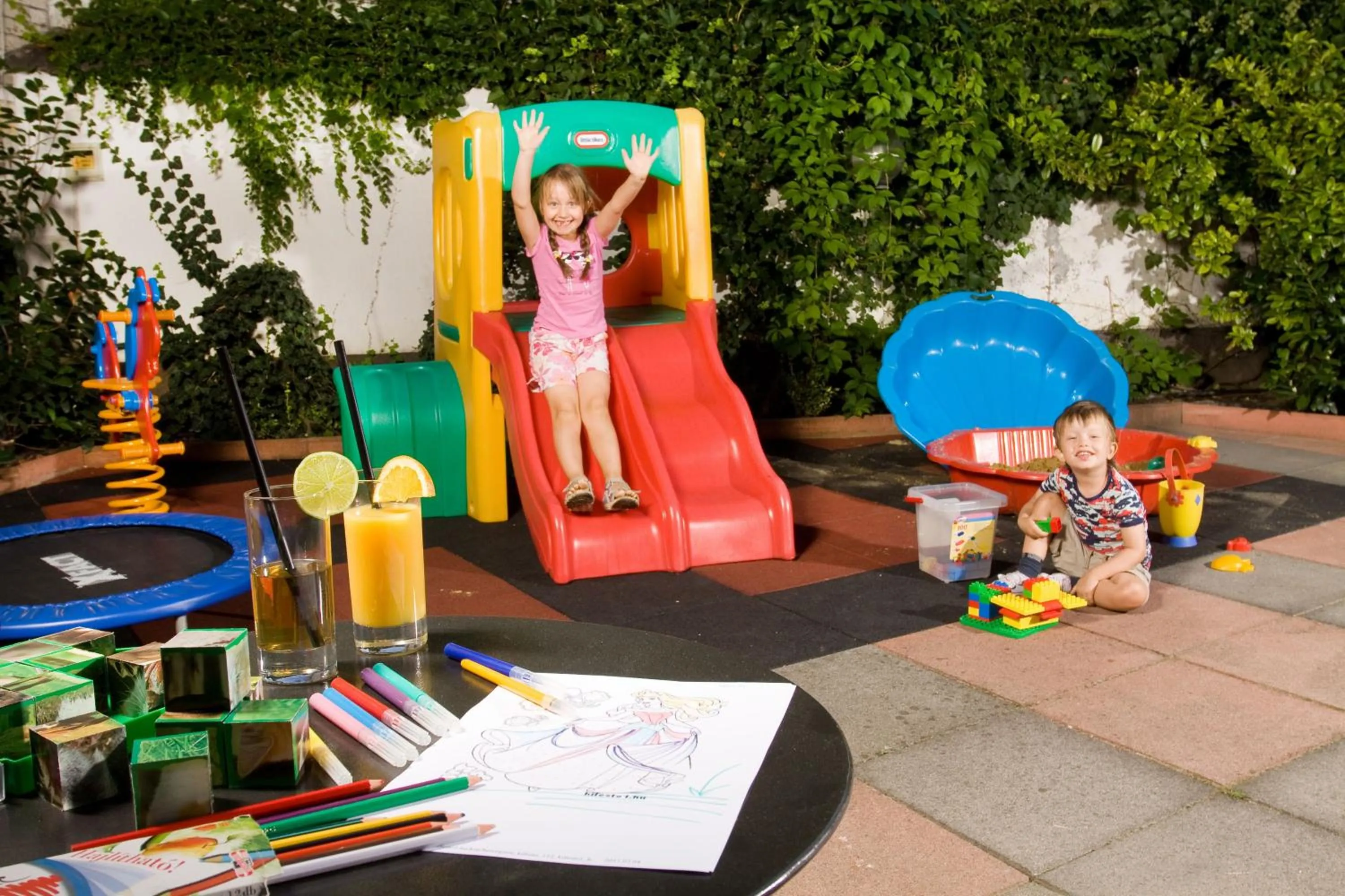Children play ground in Hotel Kálvária